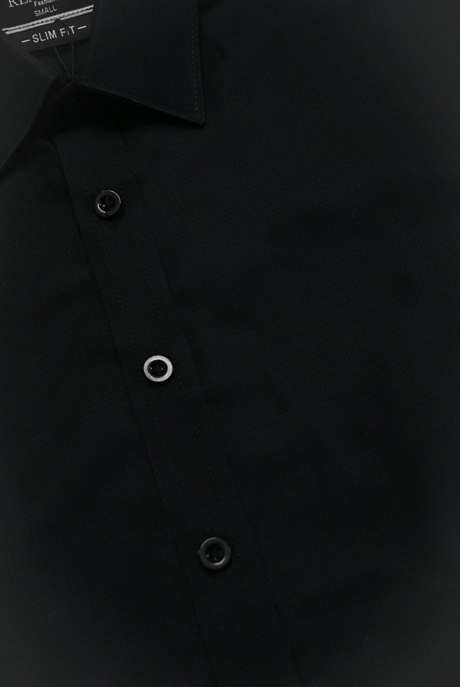 MEN CASUAL BLACK SHIRT
