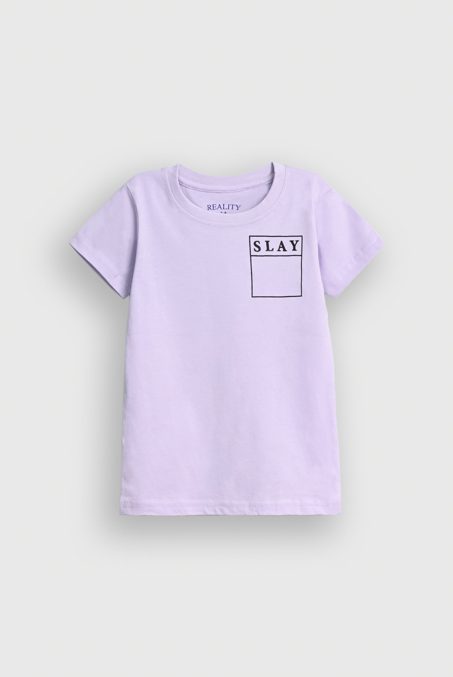 GIRLS LIGHT PURPLE T-SHIRT Reality