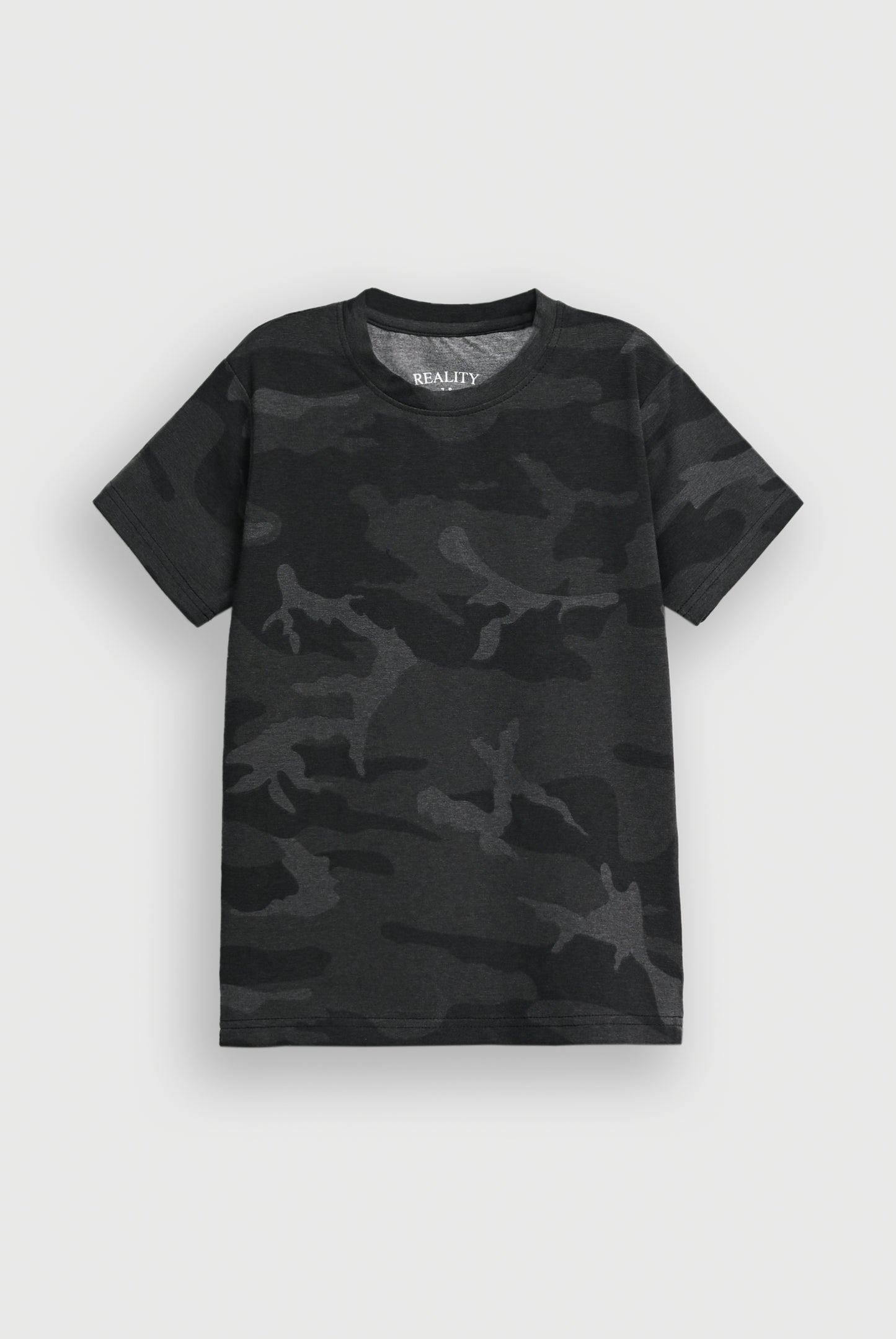 Boys BLACK T-SHIRT Reality