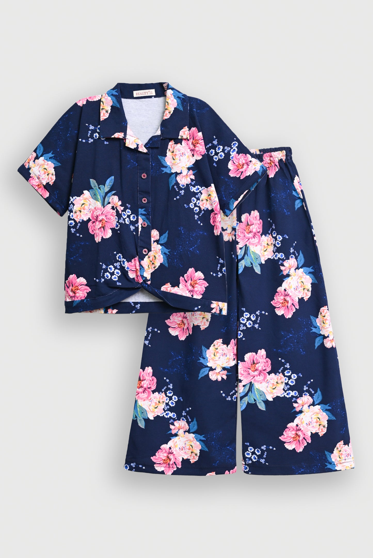 2 PIECE BLUE DRESS Reality