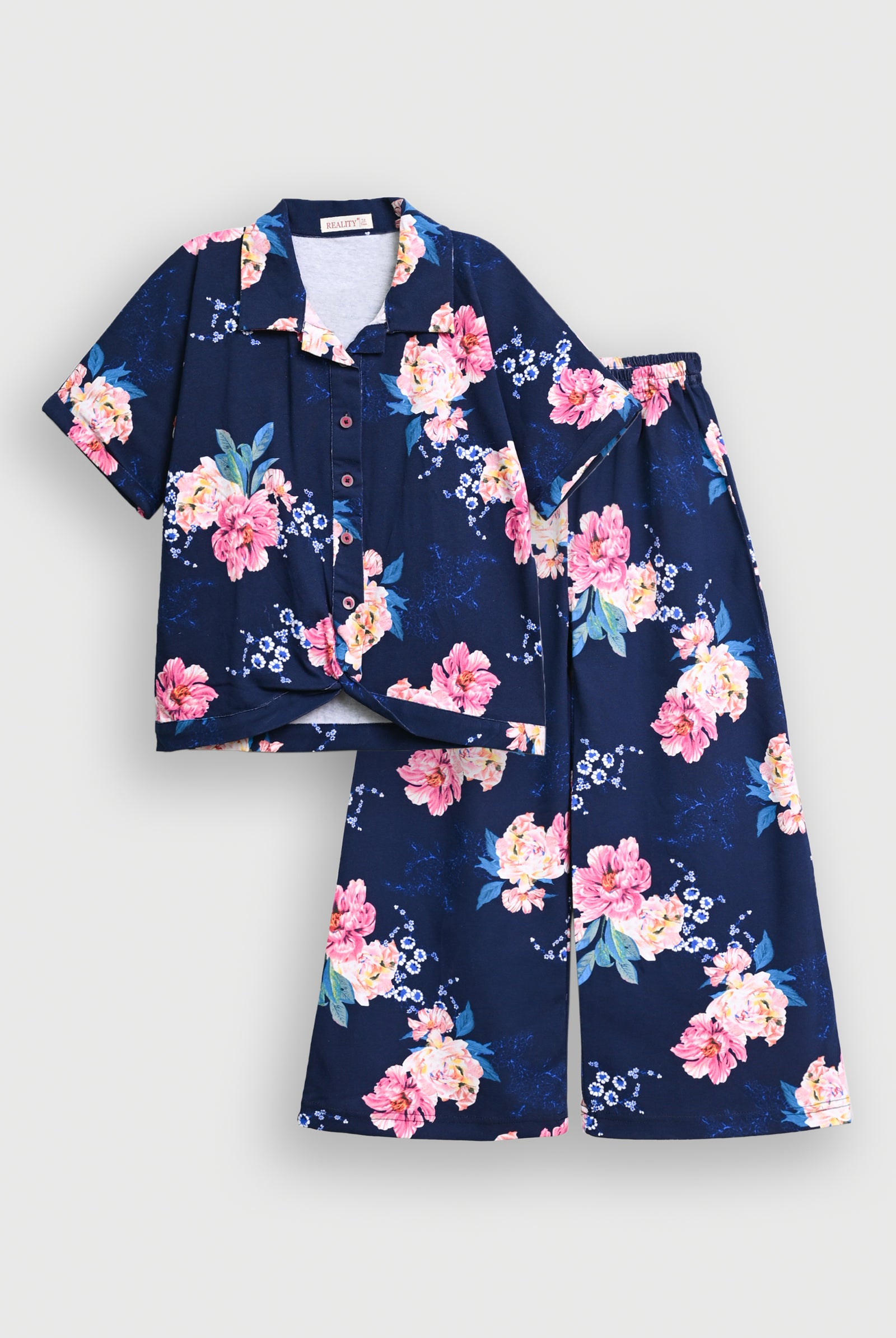 2 PIECE BLUE DRESS Reality