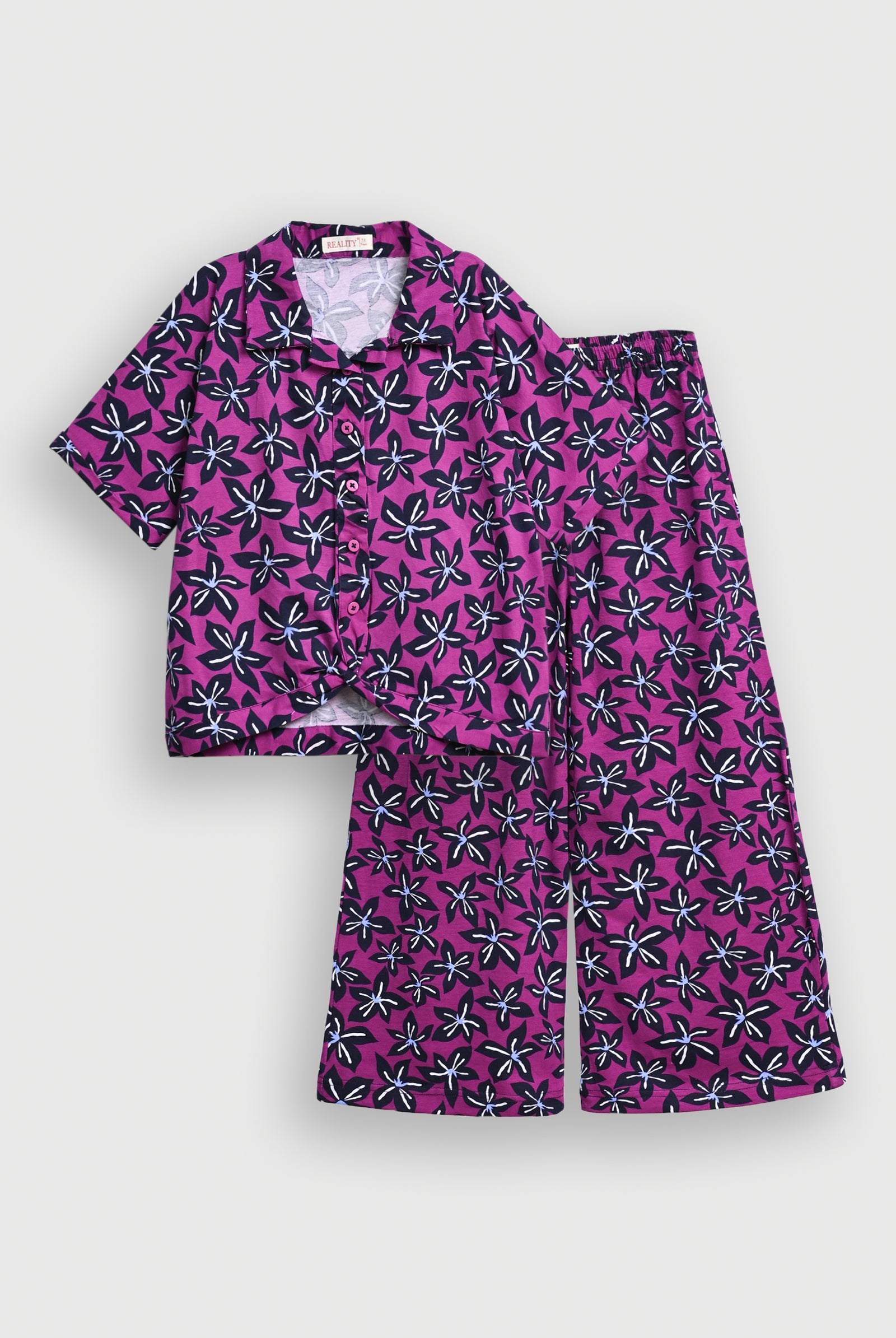 2 PIECE PURPLE DRESS Reality