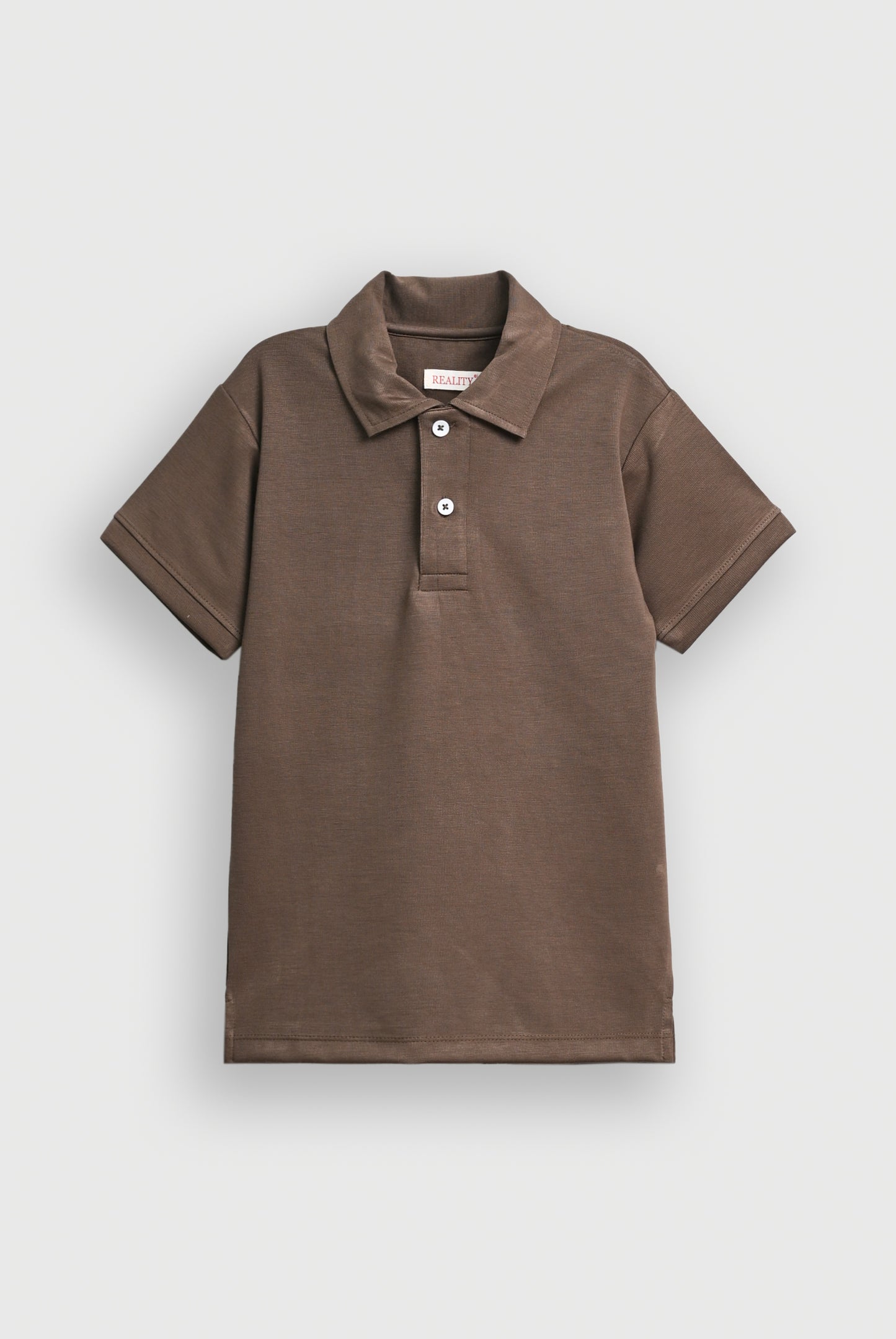 BOYS IMPORTED BROWN POLO Reality