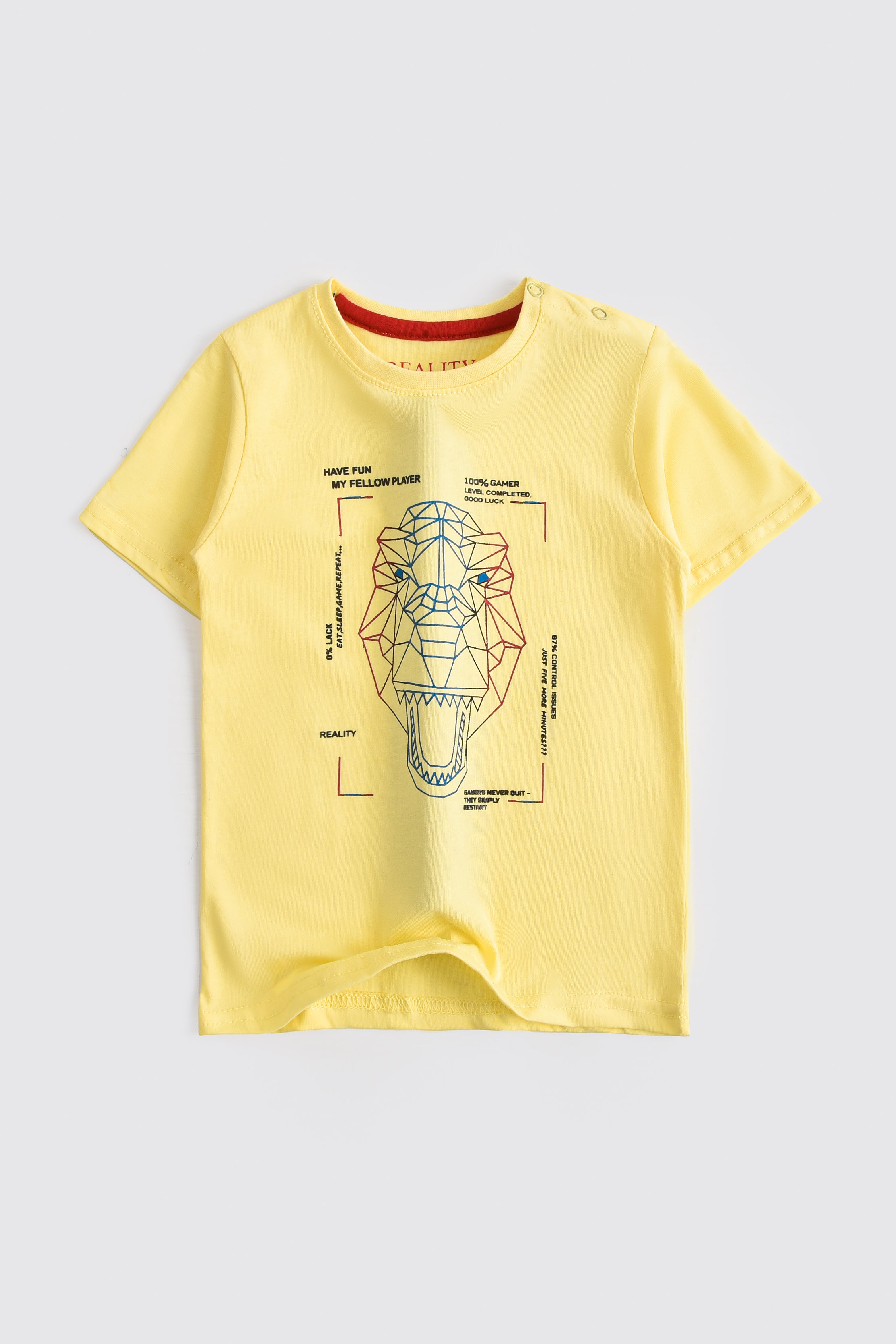 Jurassic Gamer Dino T-Shirt Reality