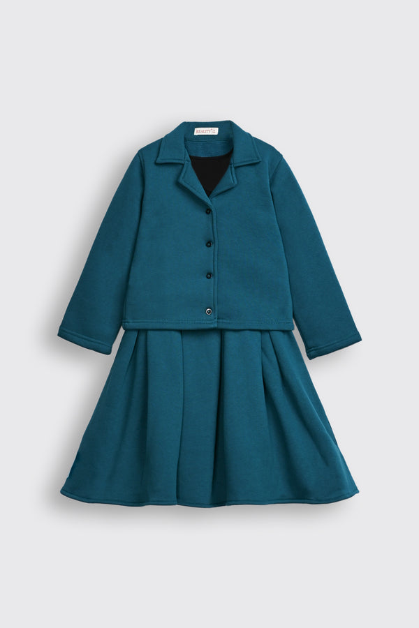 GIRLS FLEECE DRESS Reality