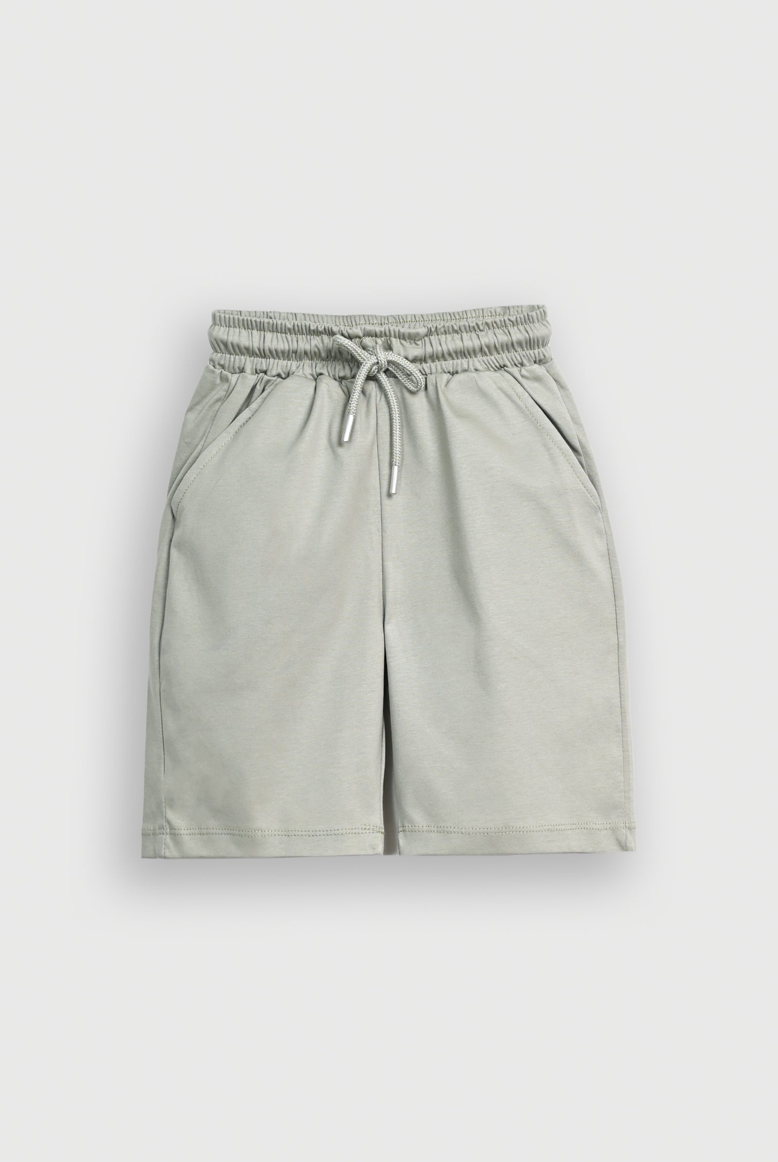Boys LIGHT GREEN Cotton Shorts Reality
