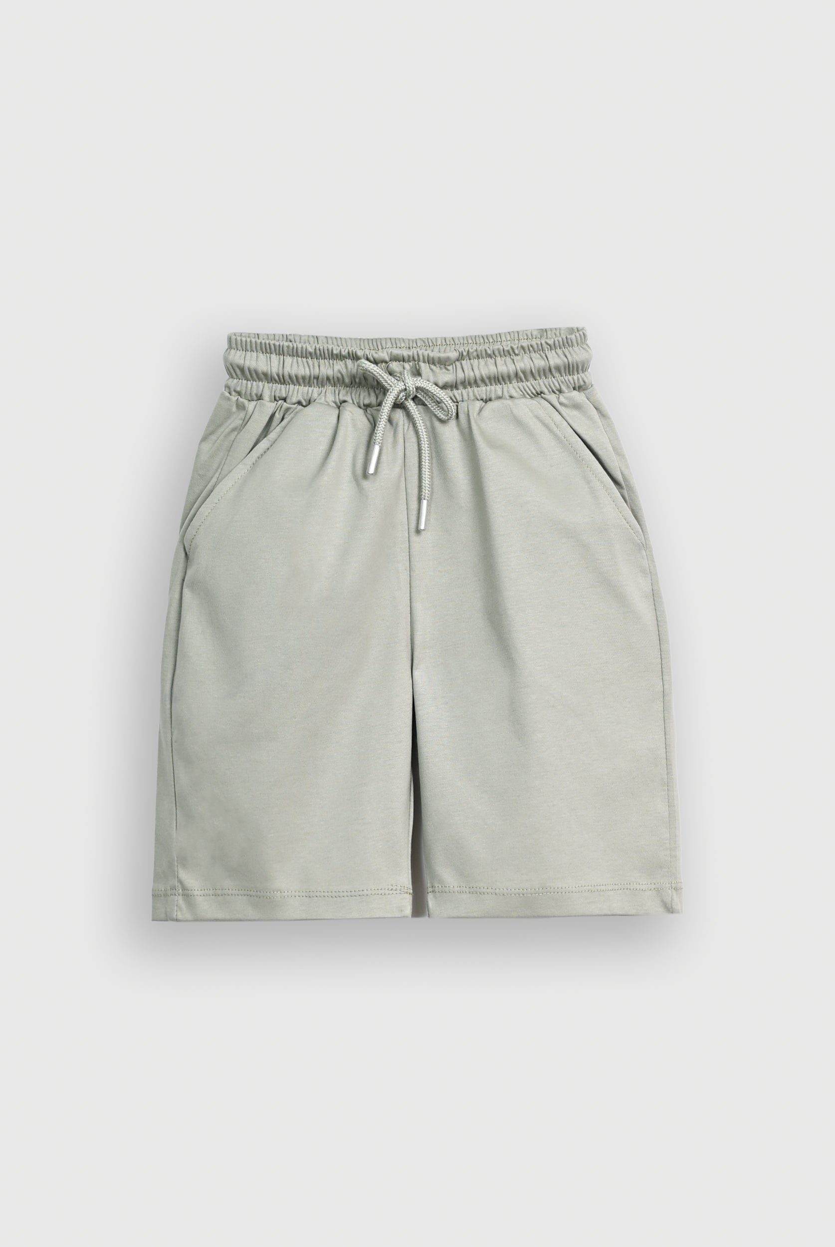 Boys LIGHT GREEN Cotton Shorts Reality