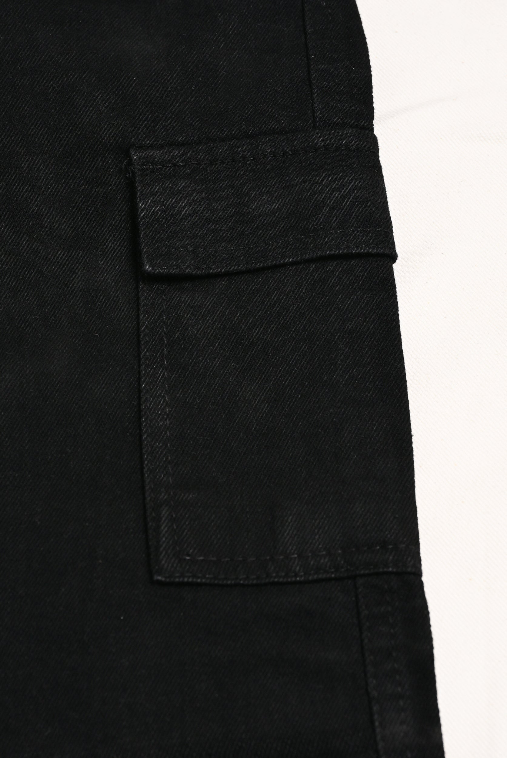 LOOSE FIT BLACK DENIM Reality