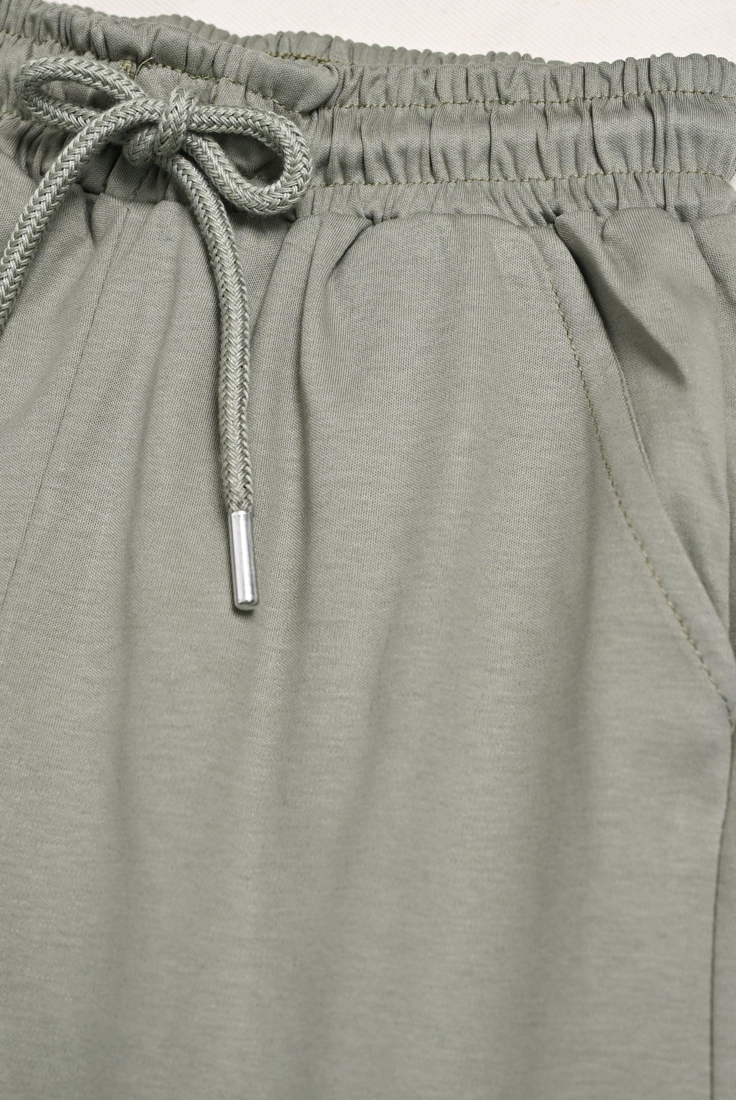 Boys LIGHT GREEN Cotton Shorts Reality