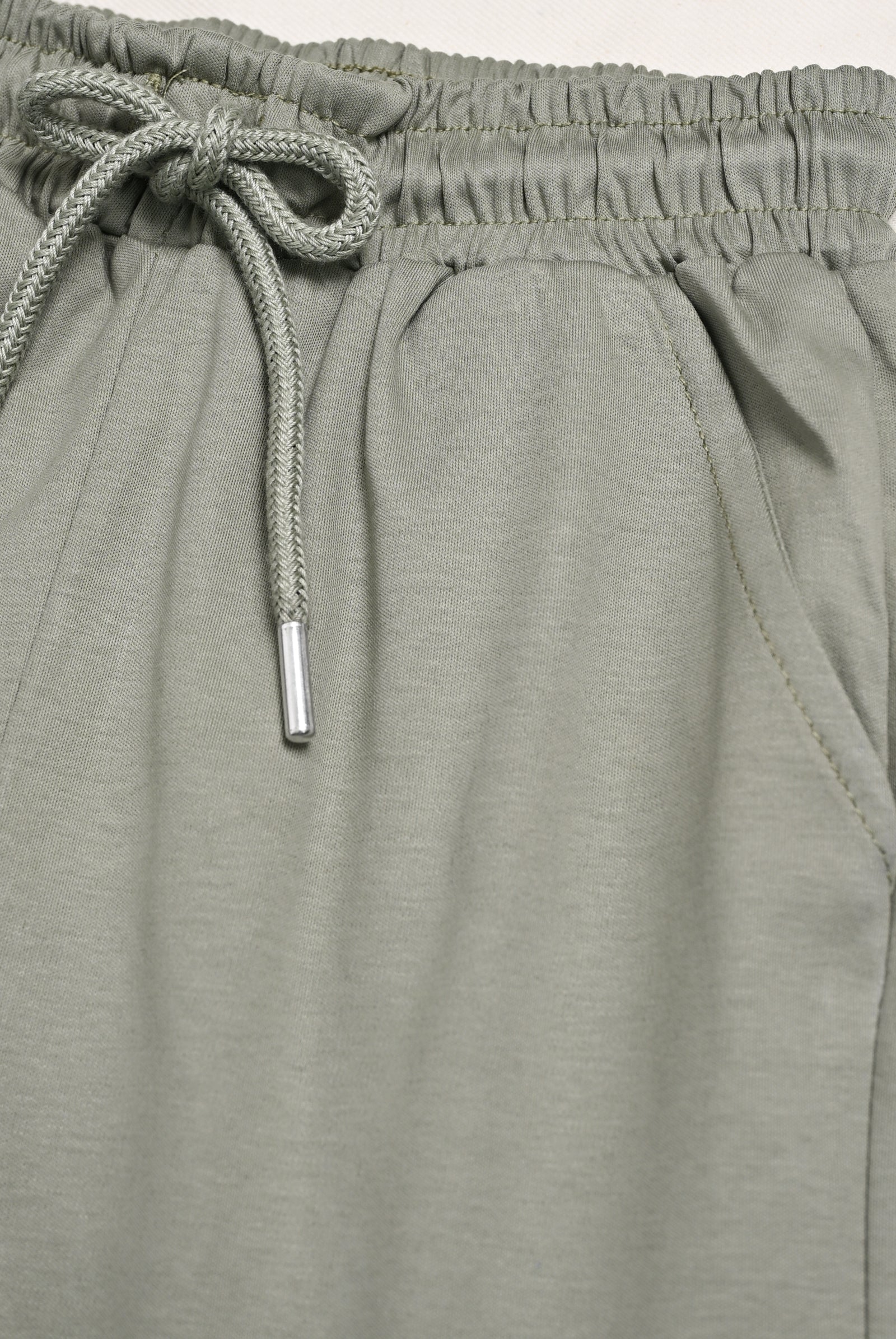 Boys LIGHT GREEN Cotton Shorts Reality