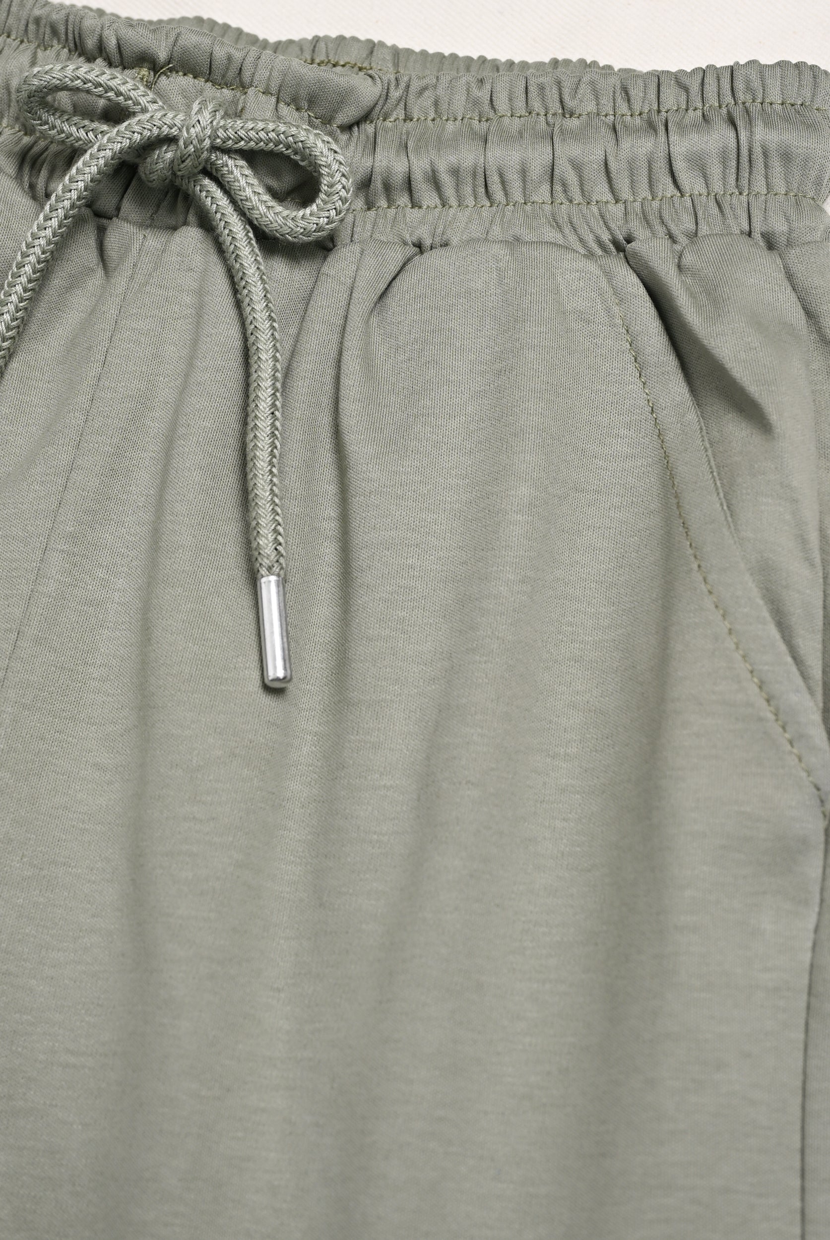 Boys LIGHT GREEN Cotton Shorts Reality