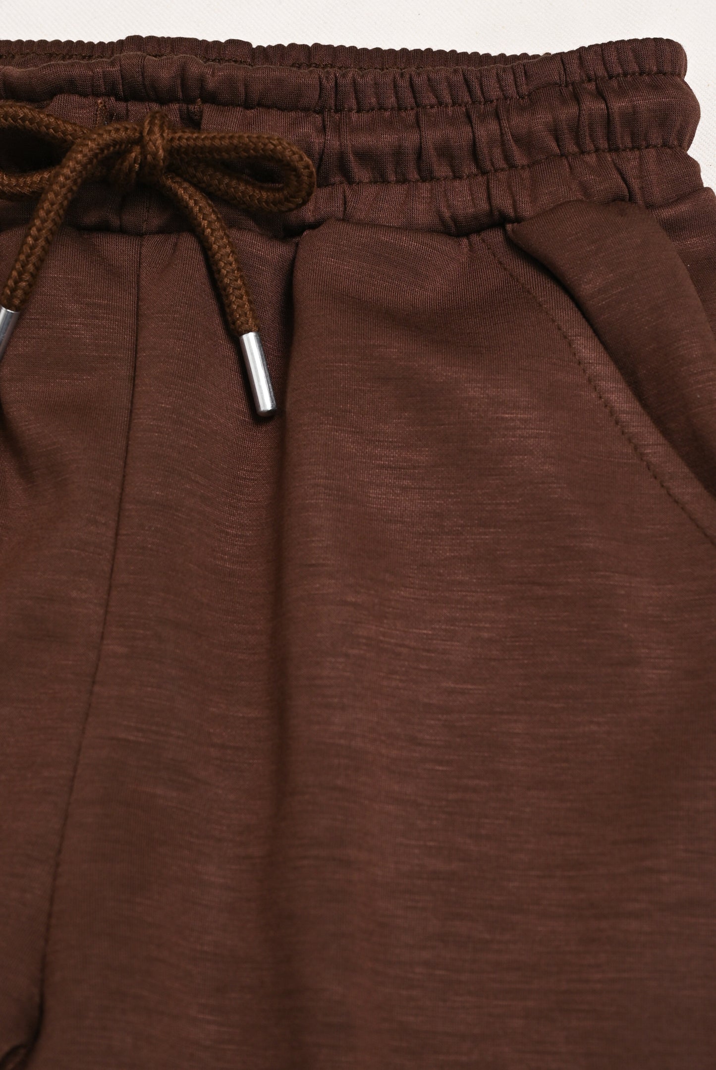 Boys DARK BROWN Cotton Shorts Reality