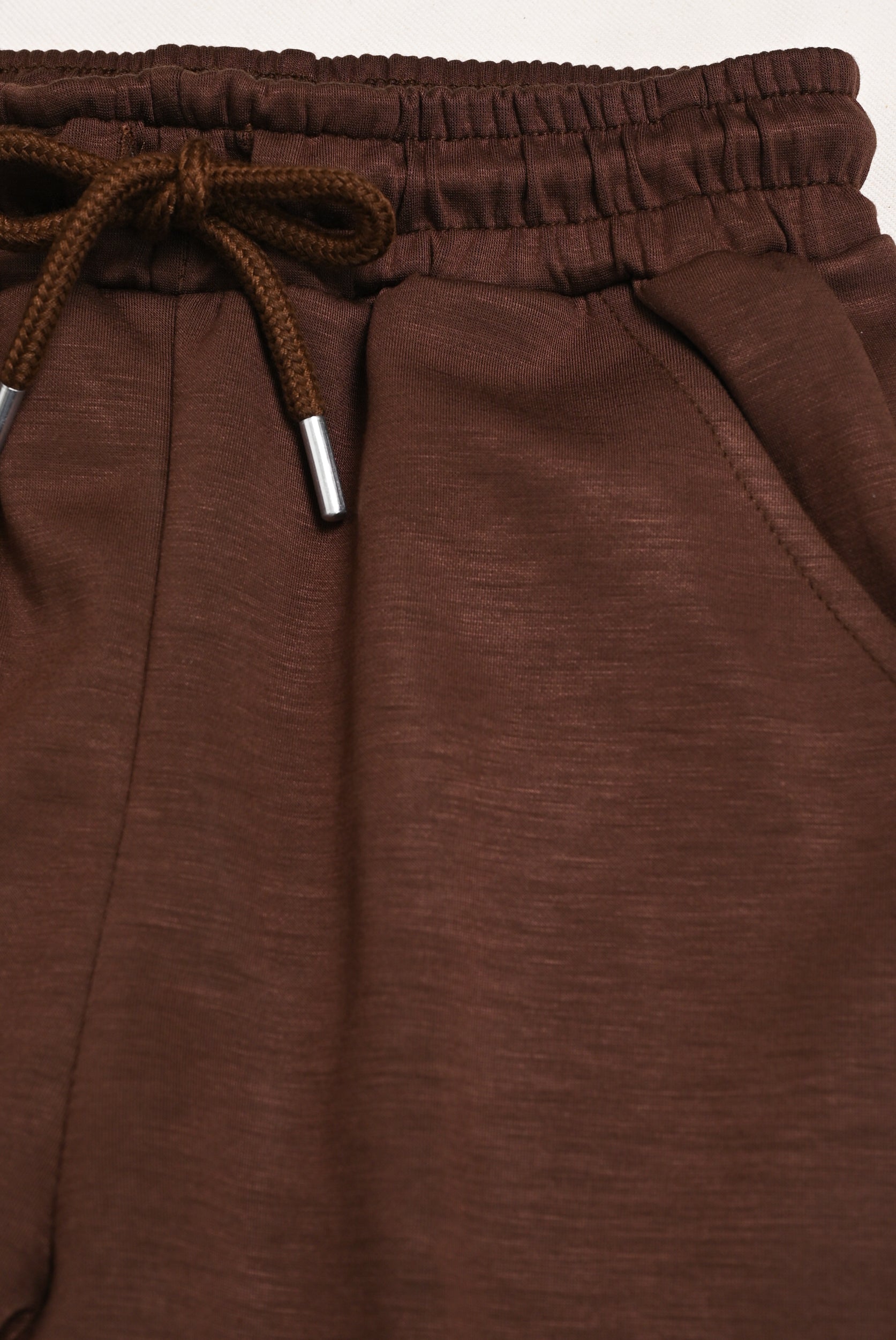 Boys DARK BROWN Cotton Shorts Reality