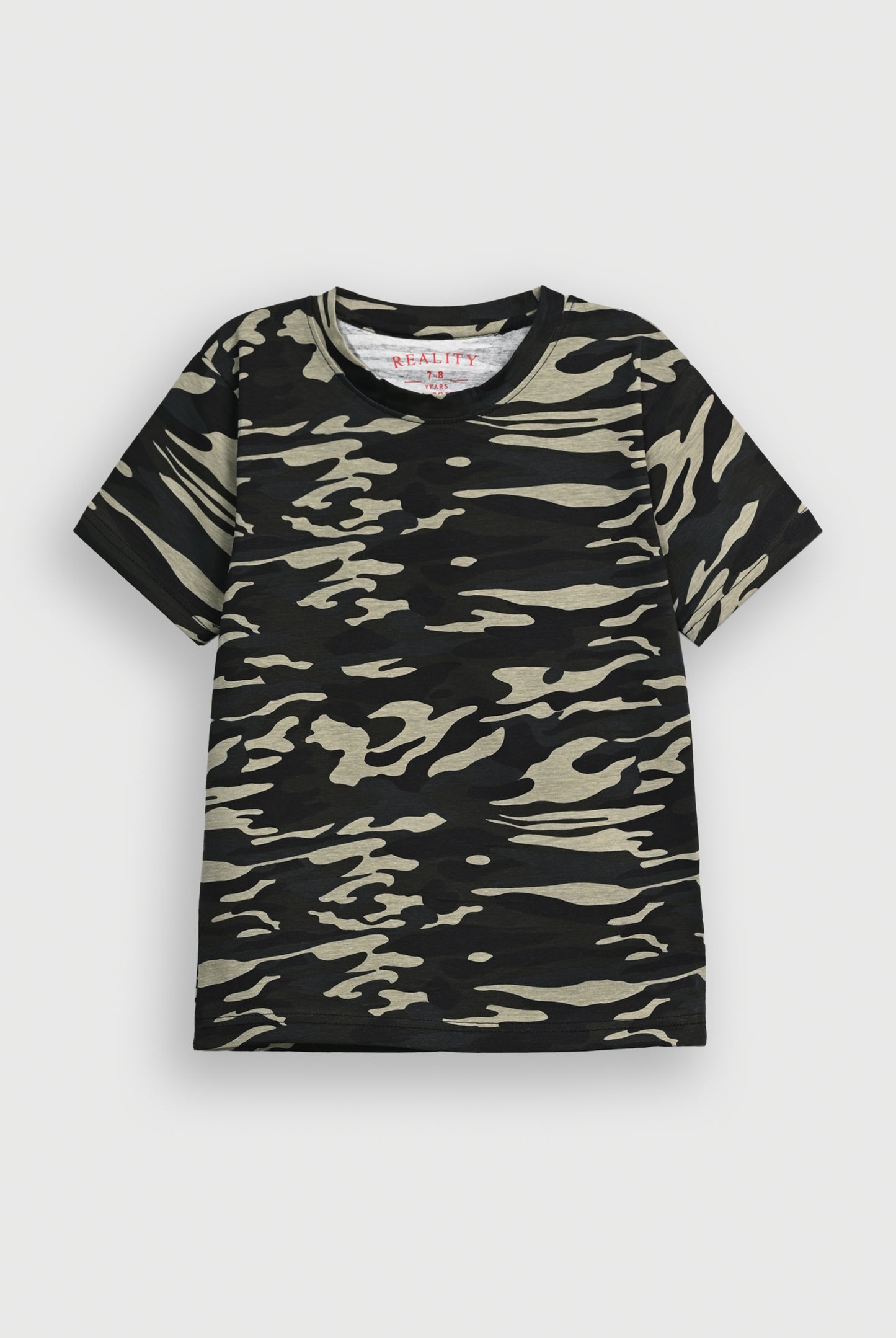 Boys GREEN T-SHIRT Reality