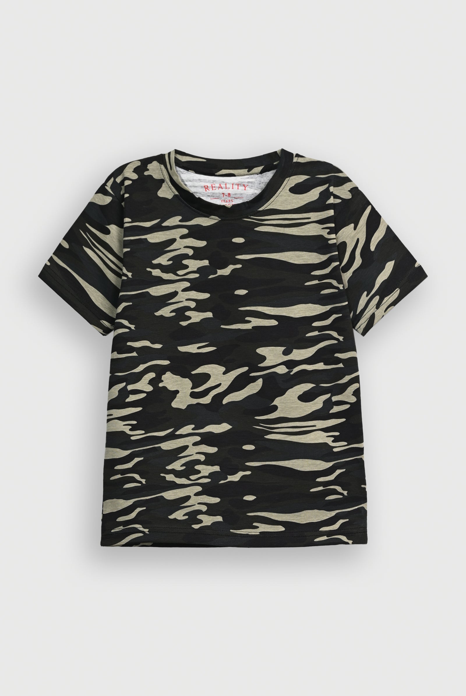 Boys GREEN T-SHIRT Reality