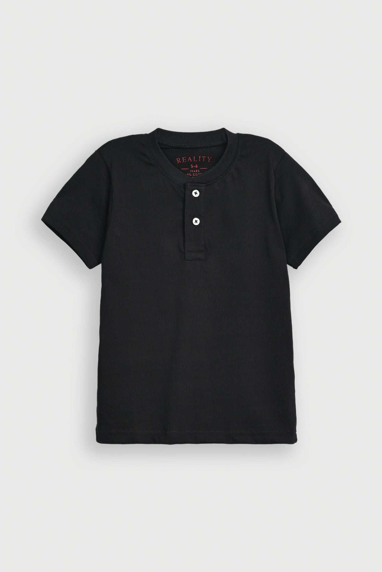 Boys BLACK T-SHIRT Reality