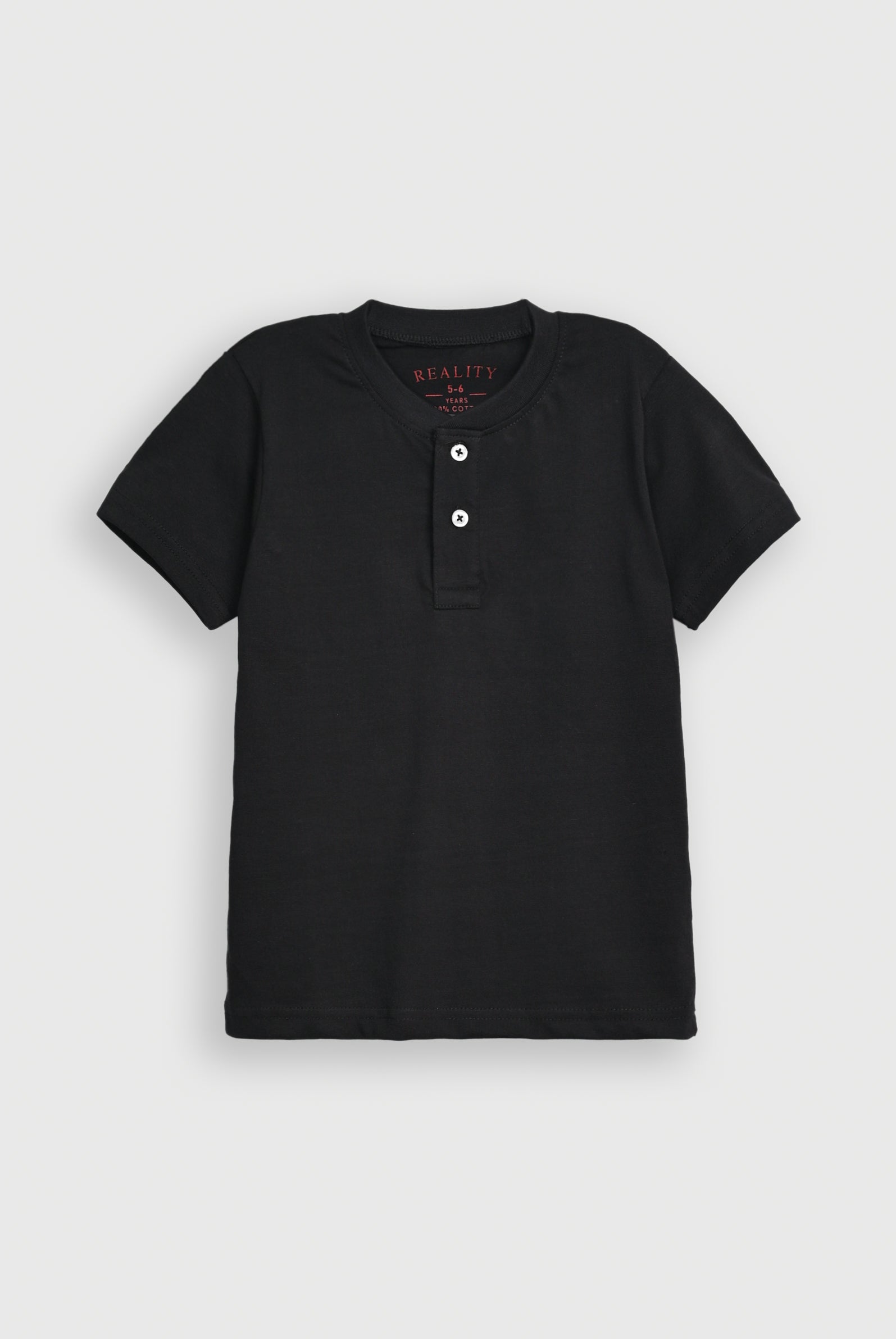 Boys BLACK T-SHIRT Reality