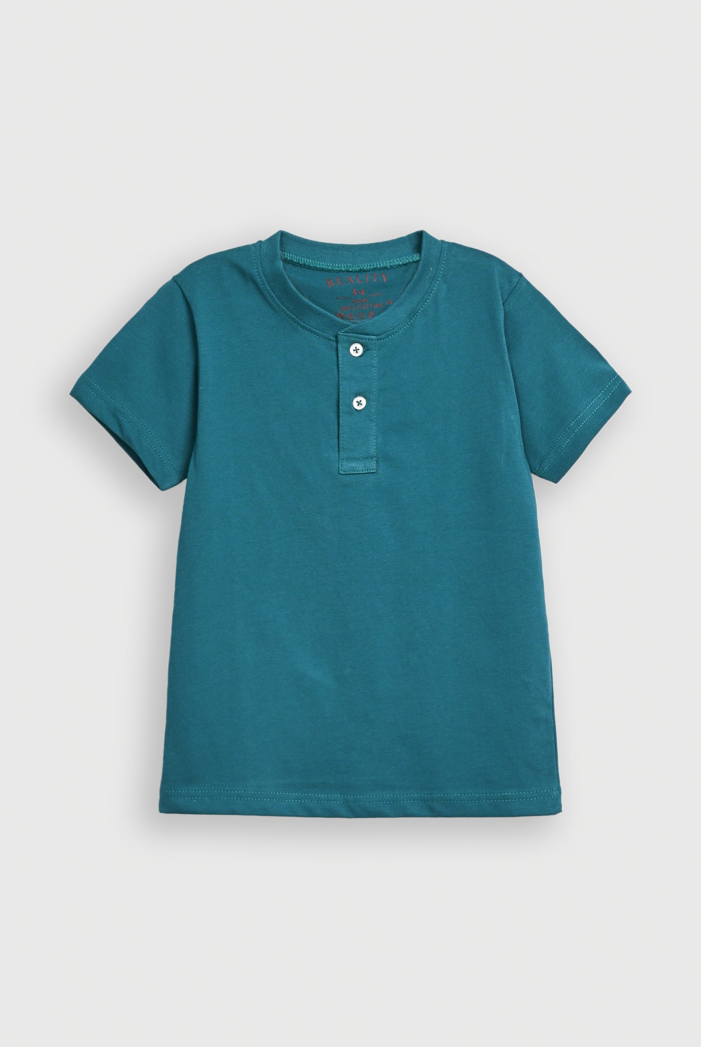 Boys BOTTLE GREEN T-SHIRT Reality