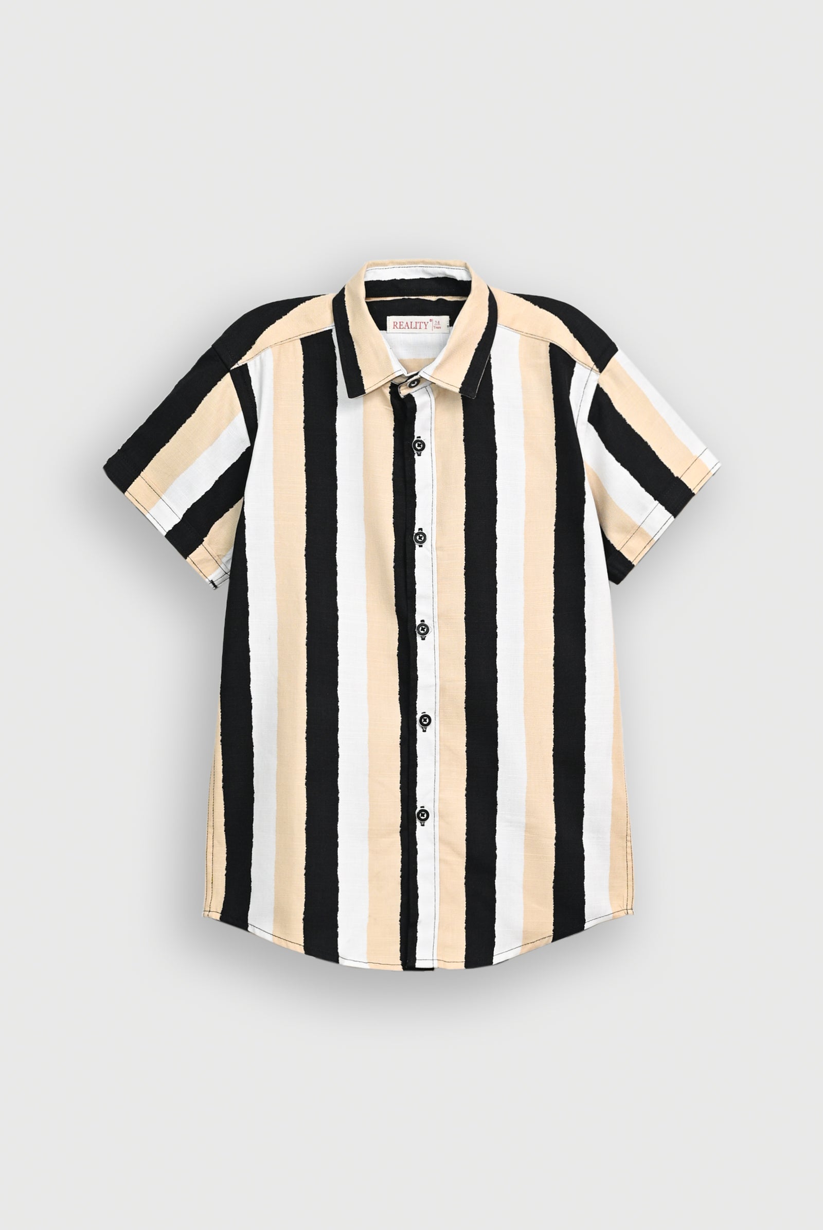 LIGHT CREAM CASUAL SHIRT Reality