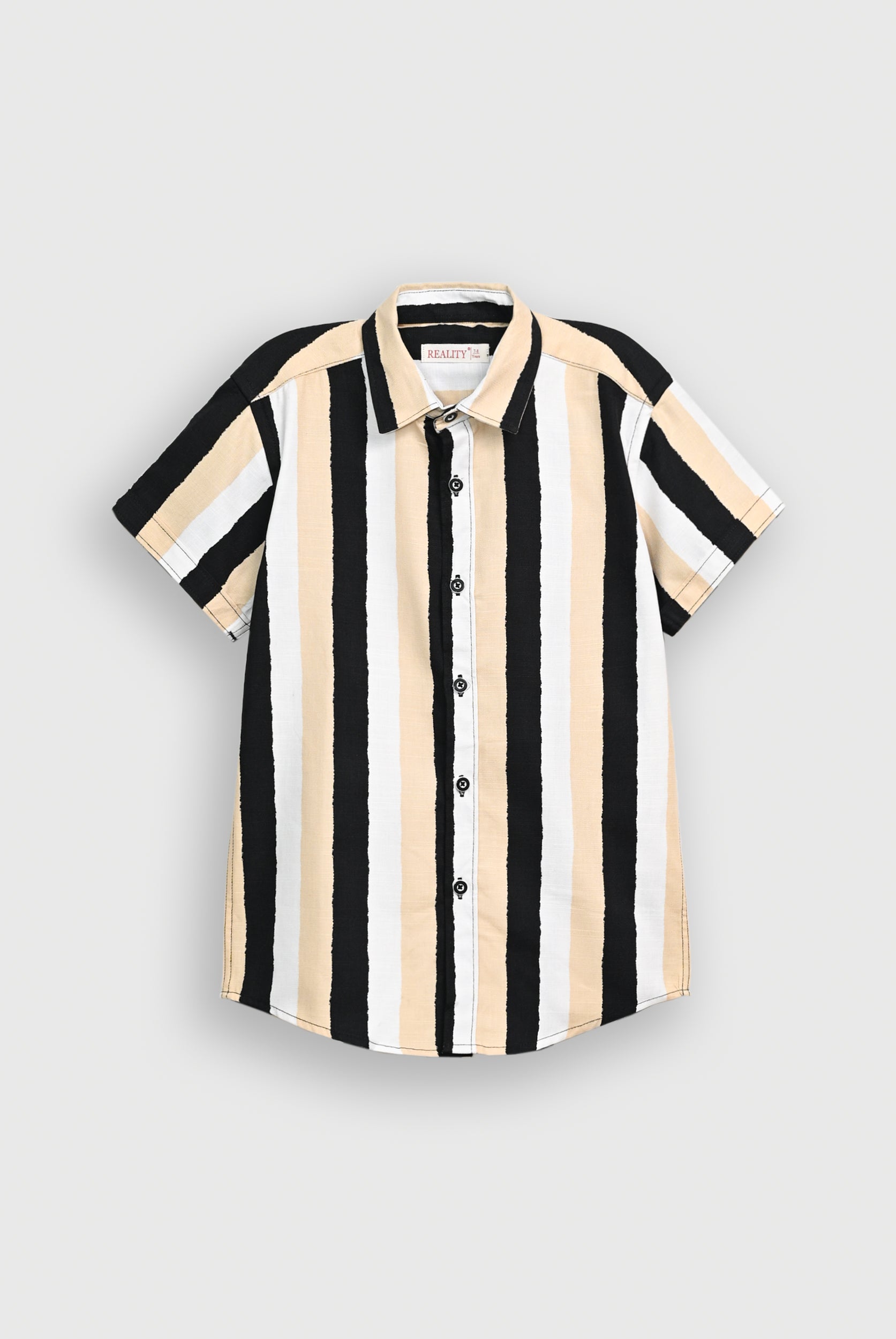 LIGHT CREAM CASUAL SHIRT Reality