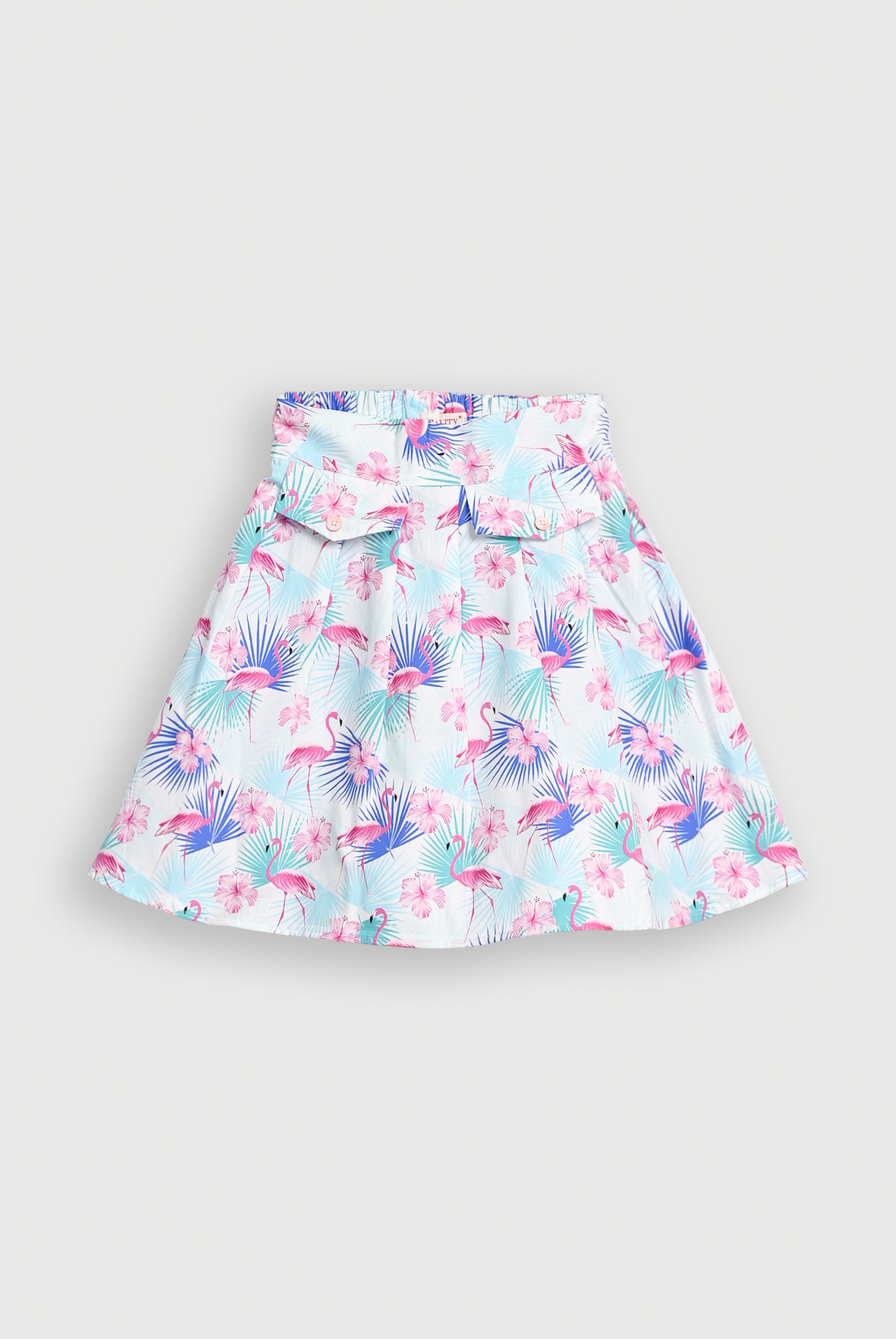 PURPLE BERRY BLOOM SKIRT SET Reality