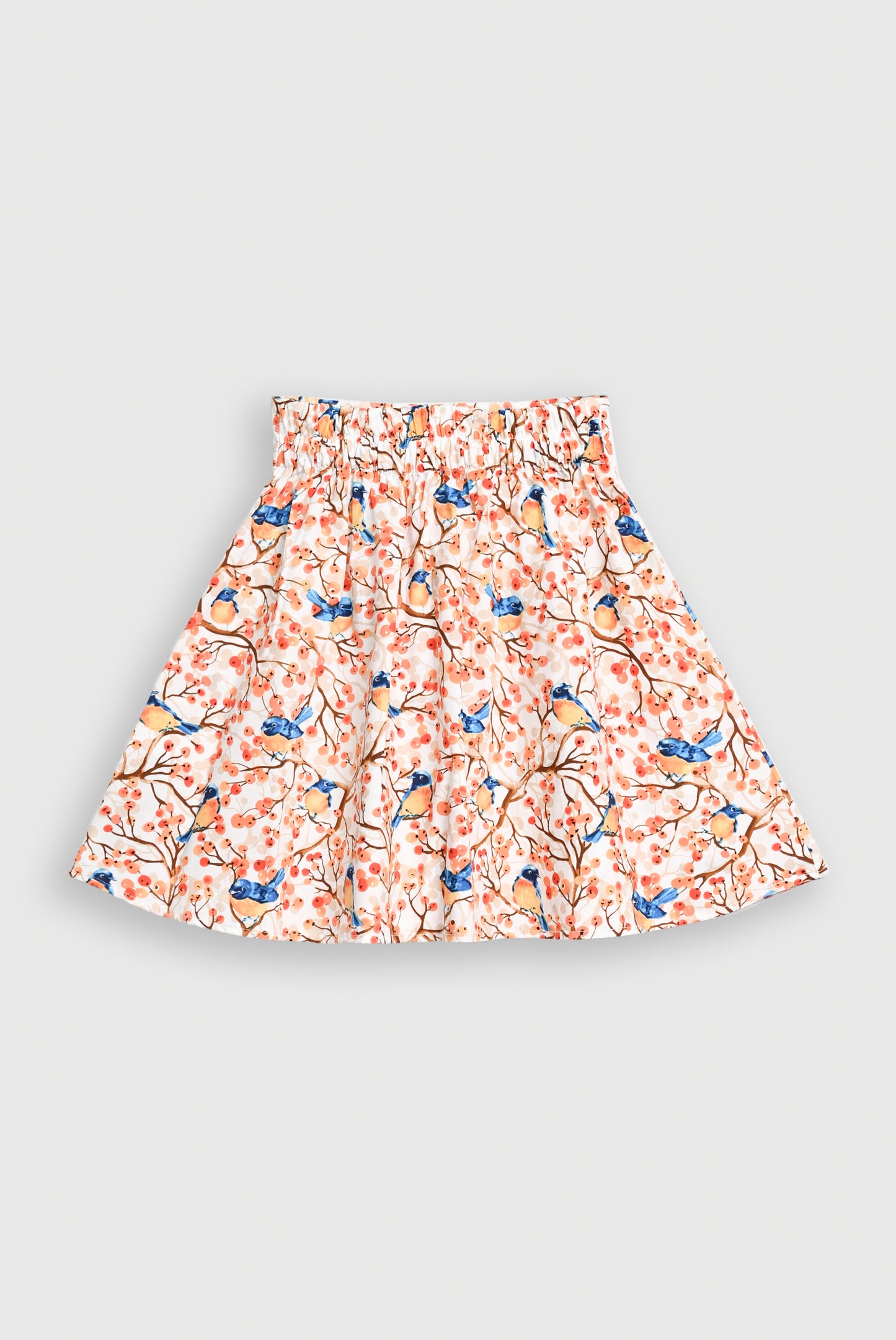 ORANGE BERRY BLOOM SKIRT SET Reality