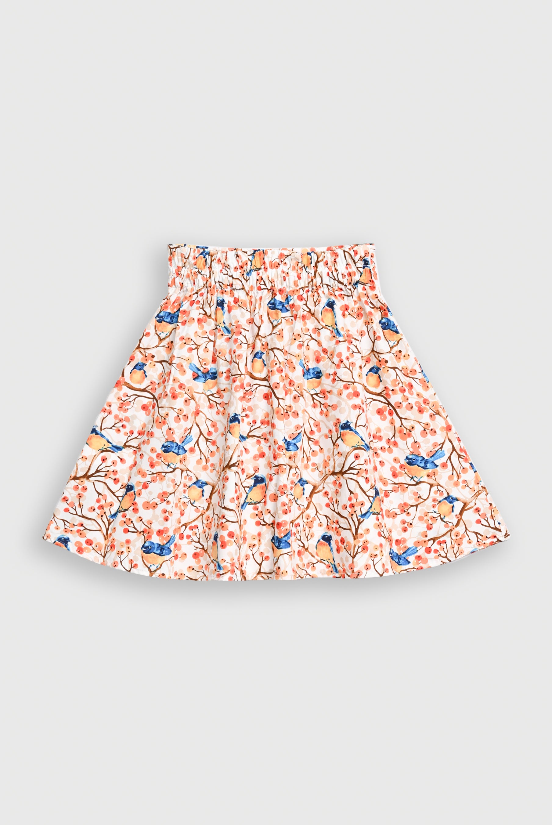 ORANGE BERRY BLOOM SKIRT SET Reality