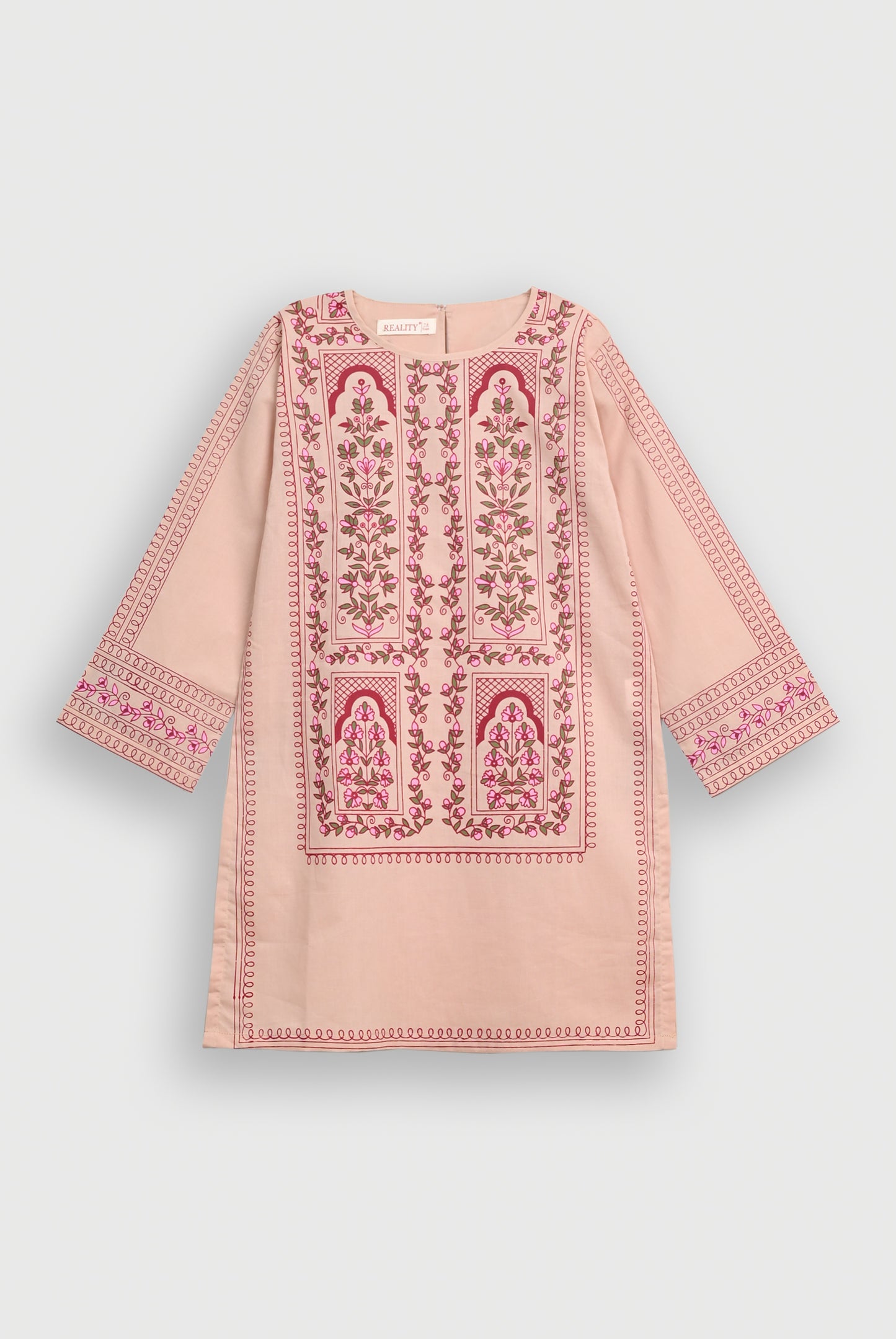 SKIN BLOCK PRINTED SUIT Reality