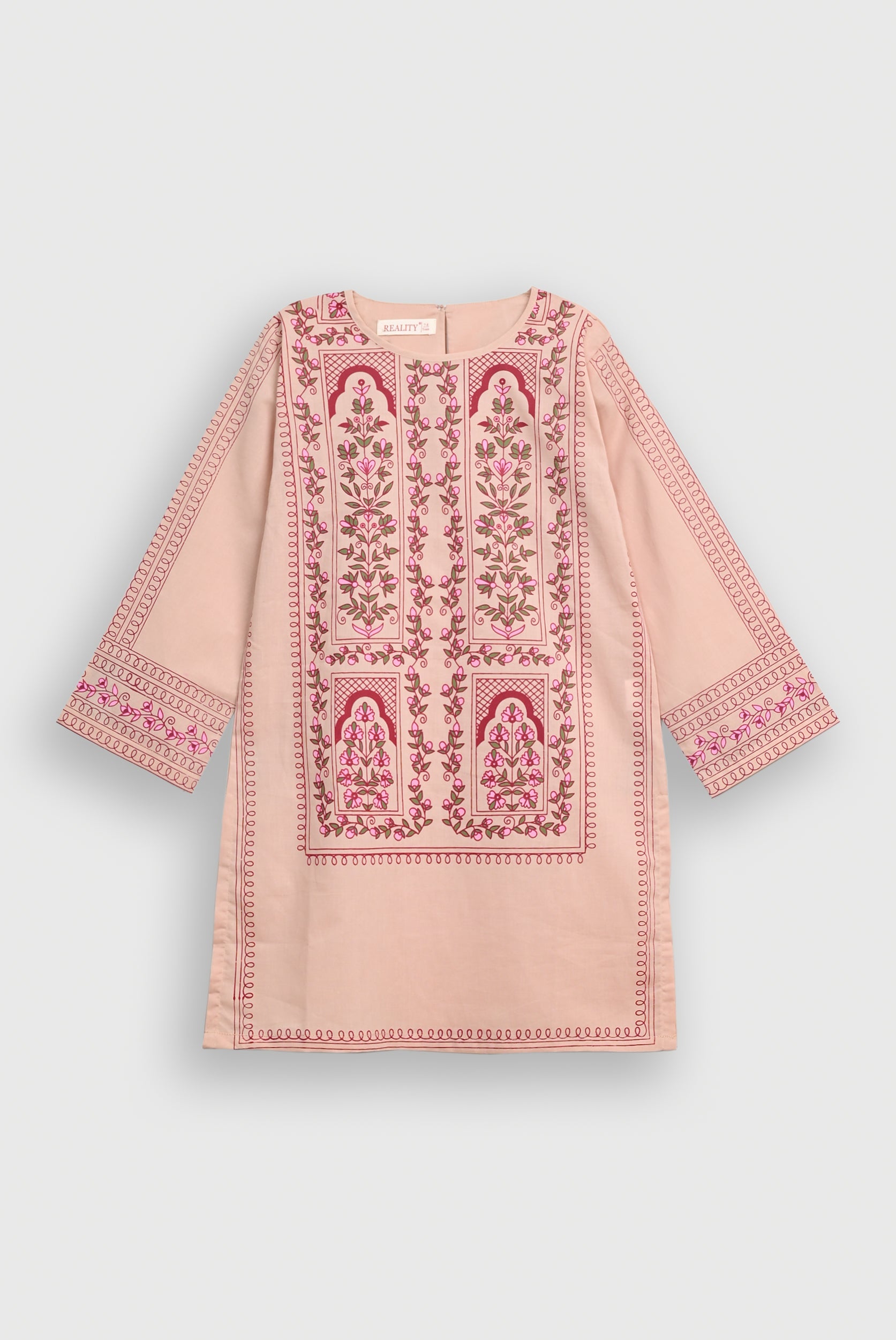 SKIN BLOCK PRINTED SUIT Reality
