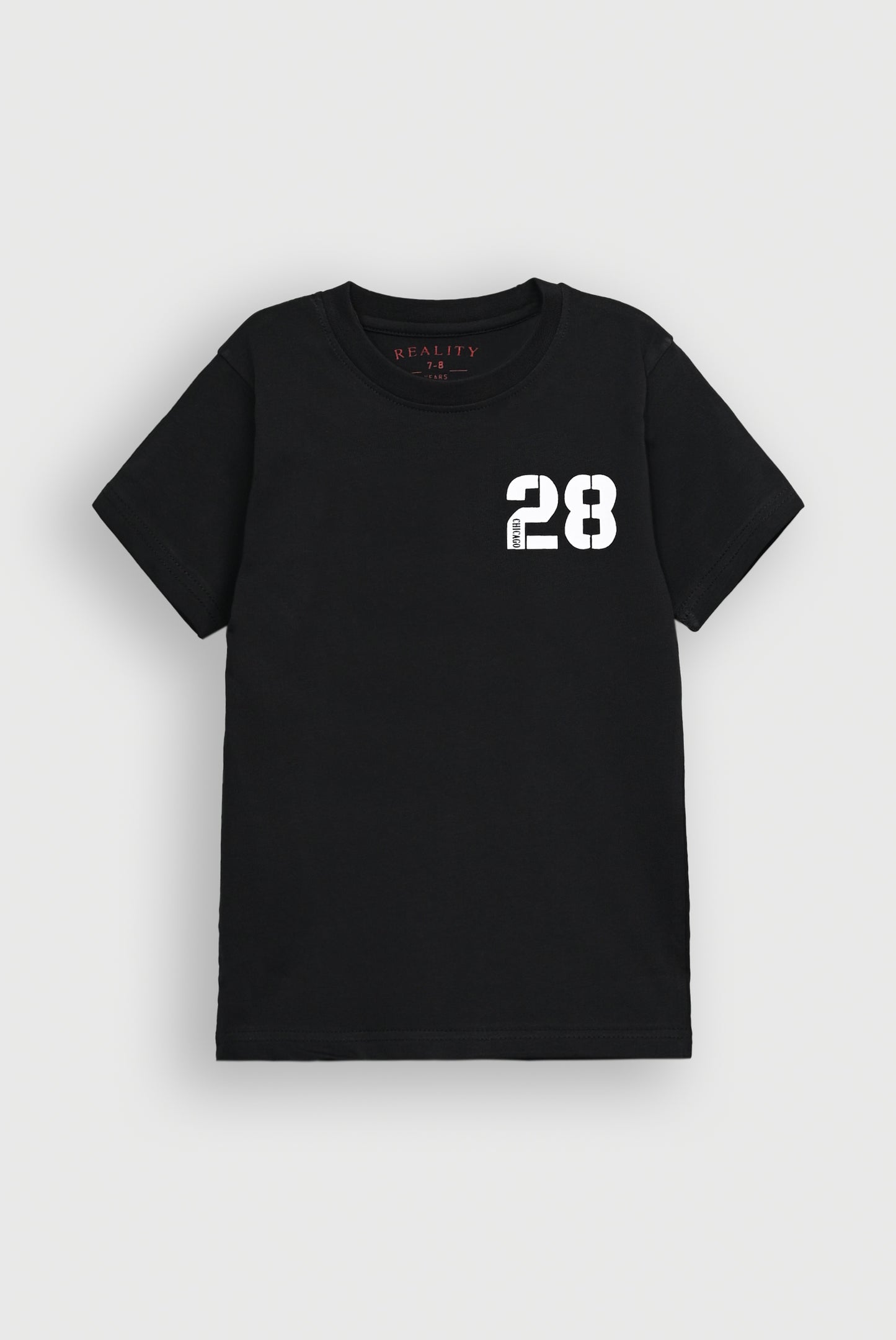 Boys BLACK T-SHIRT Reality