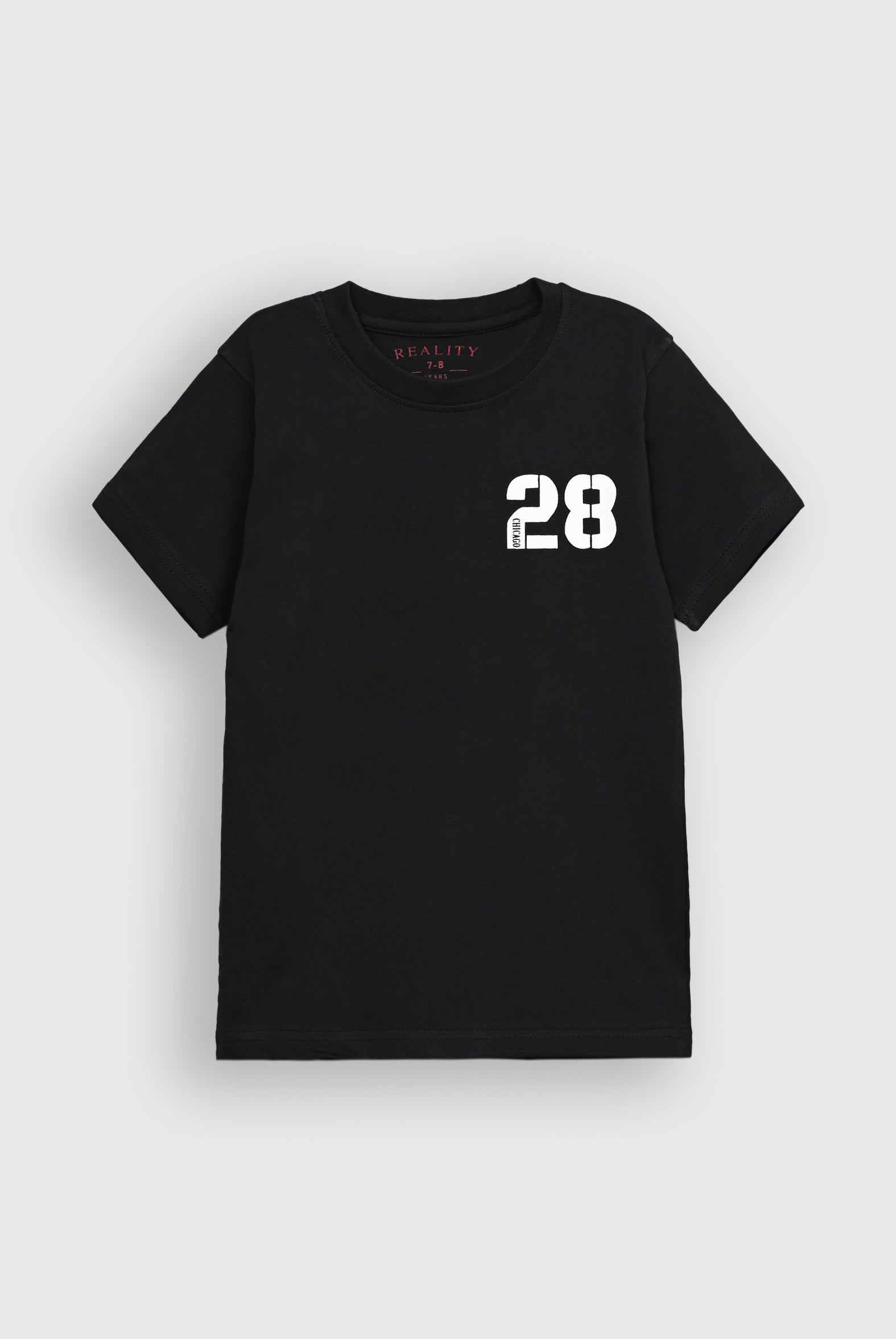 Boys BLACK T-SHIRT Reality