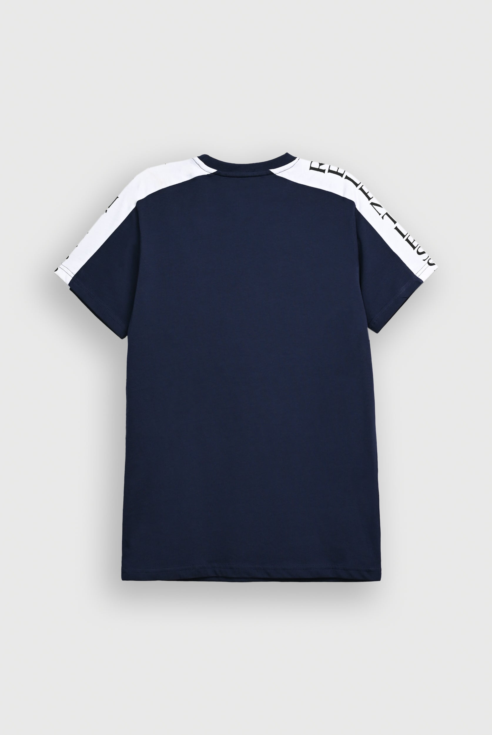 Plain navy cotton t-shirt for men — Reality Official Pakistan