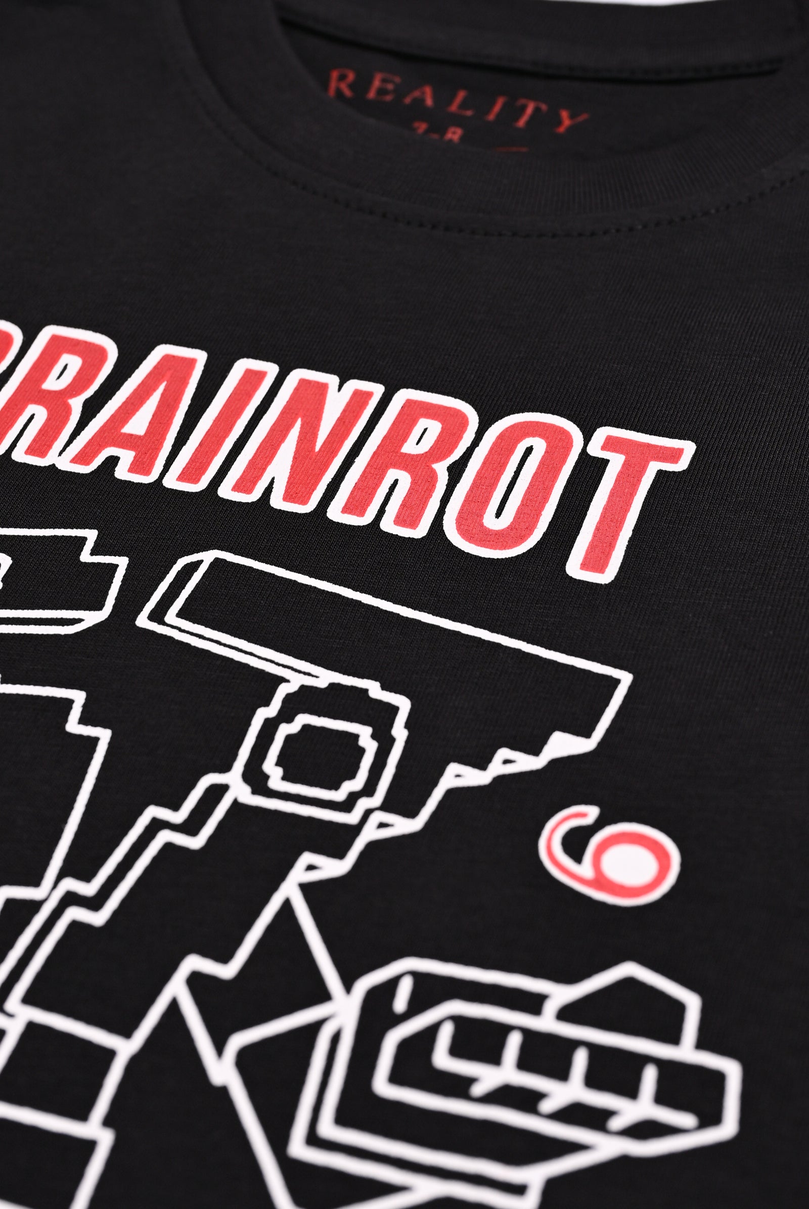 Boys BLACK T-SHIRT Reality