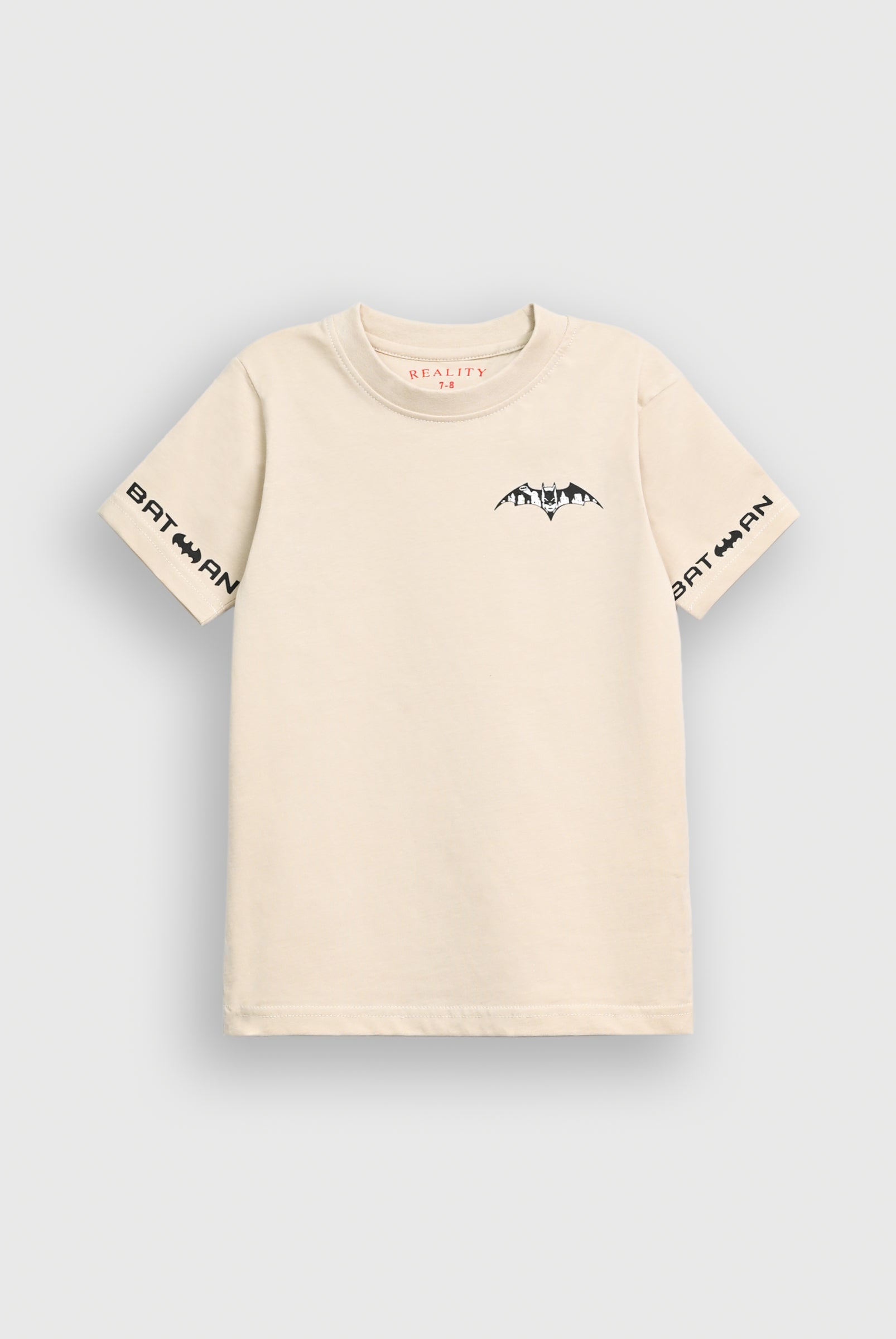 Boys CREAM T-SHIRT Reality