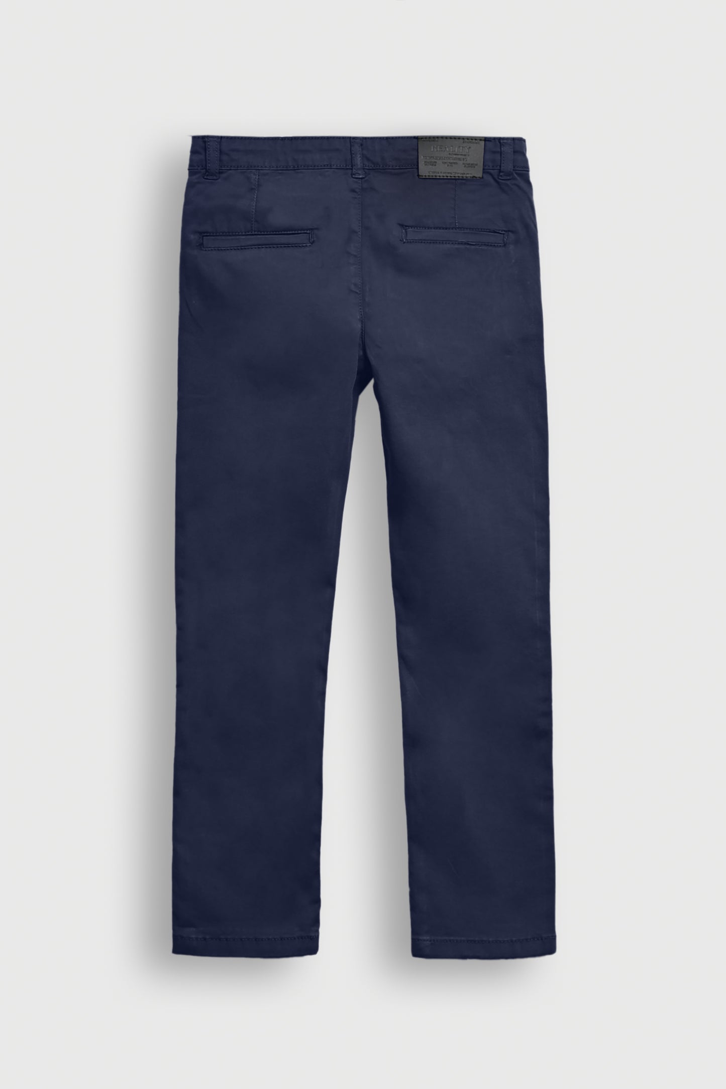 BOYS NAVY REGULAR FIT CHINOS PANT Reality