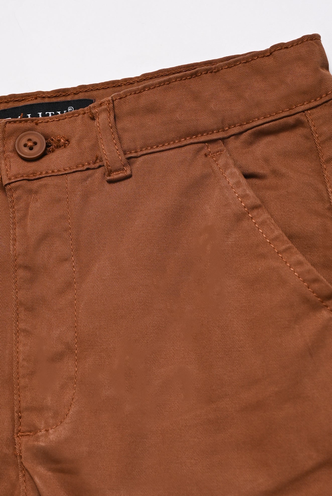 BOYS KHAKI REGULAR FIT CHINOS PANT Reality