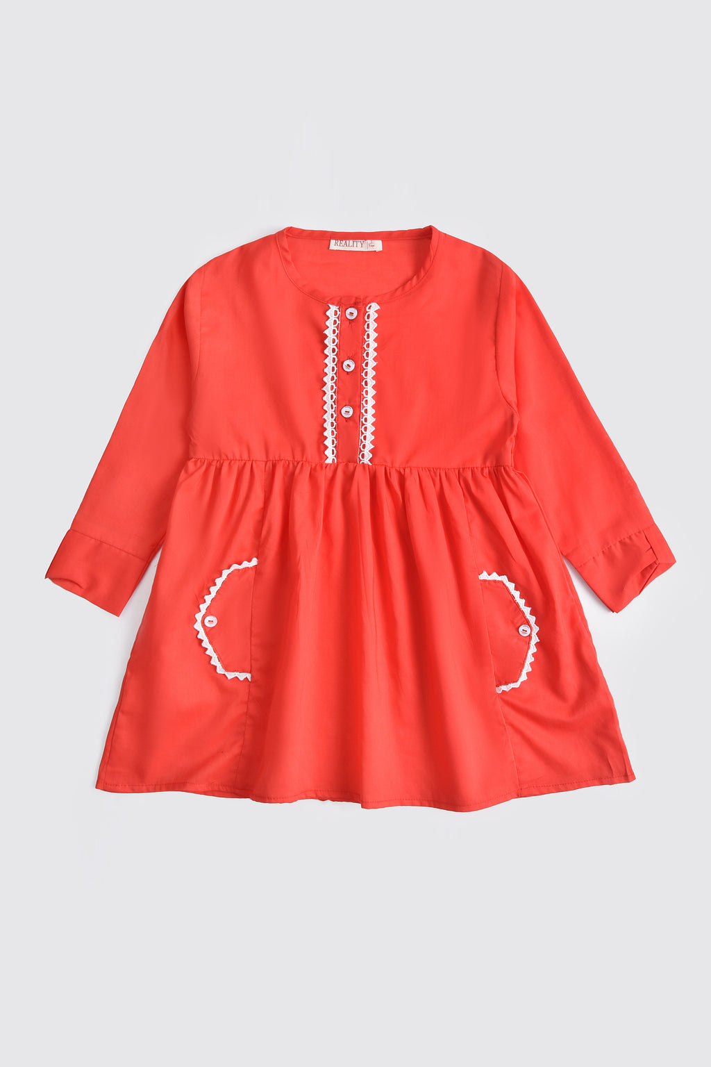 Coral Charm Blouse Top Reality