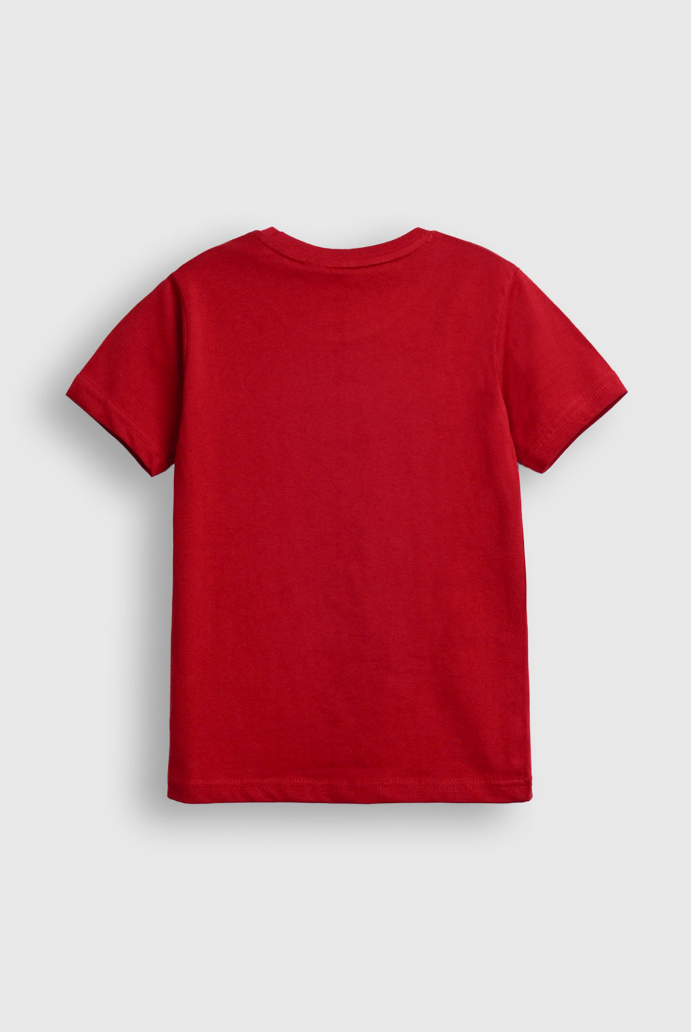 Boys Red Graphic Tee with Sonic Characters – Brains, Brawn & Speed Design Reality