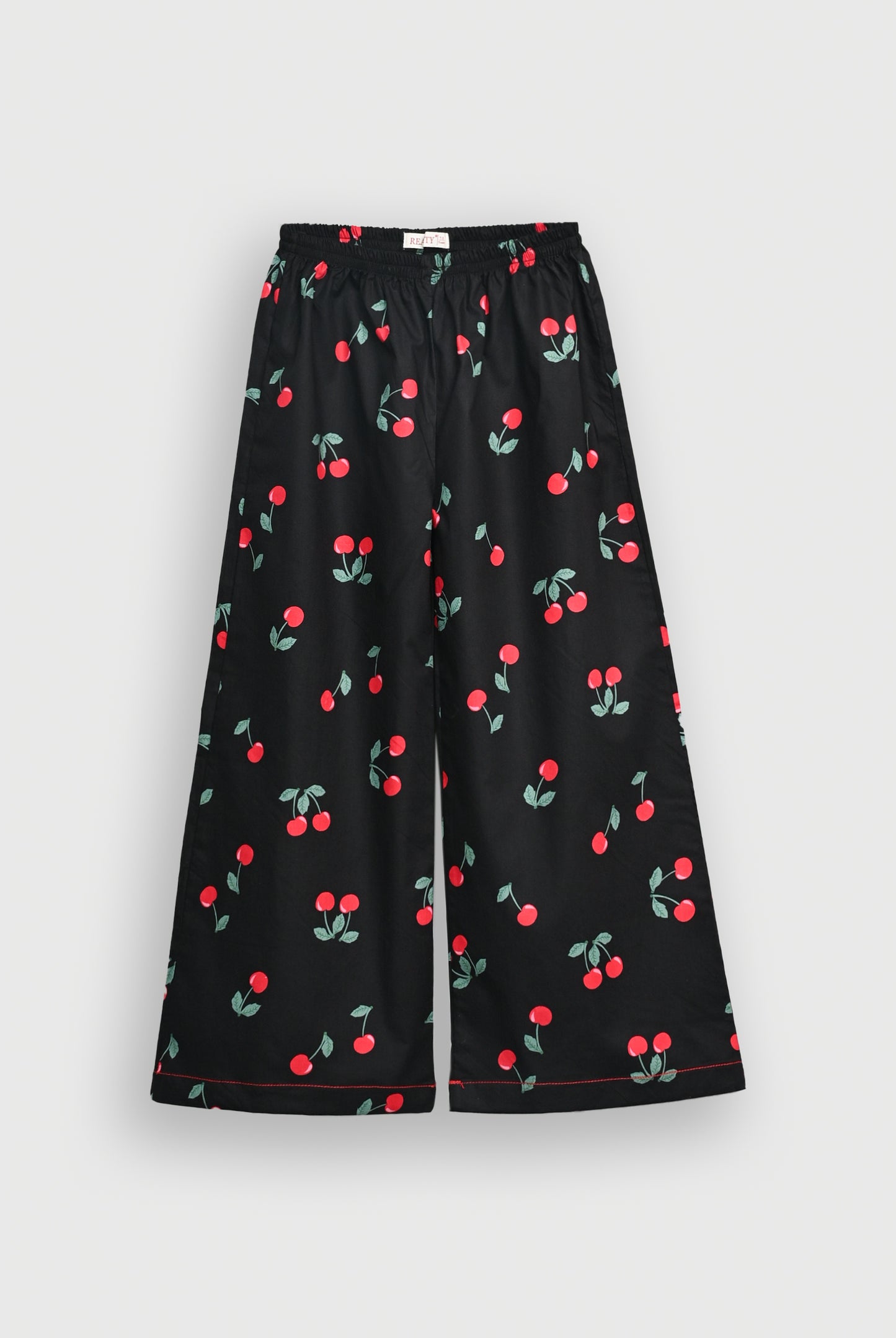 CHERRY MUSE BLACK CO-ORD SET