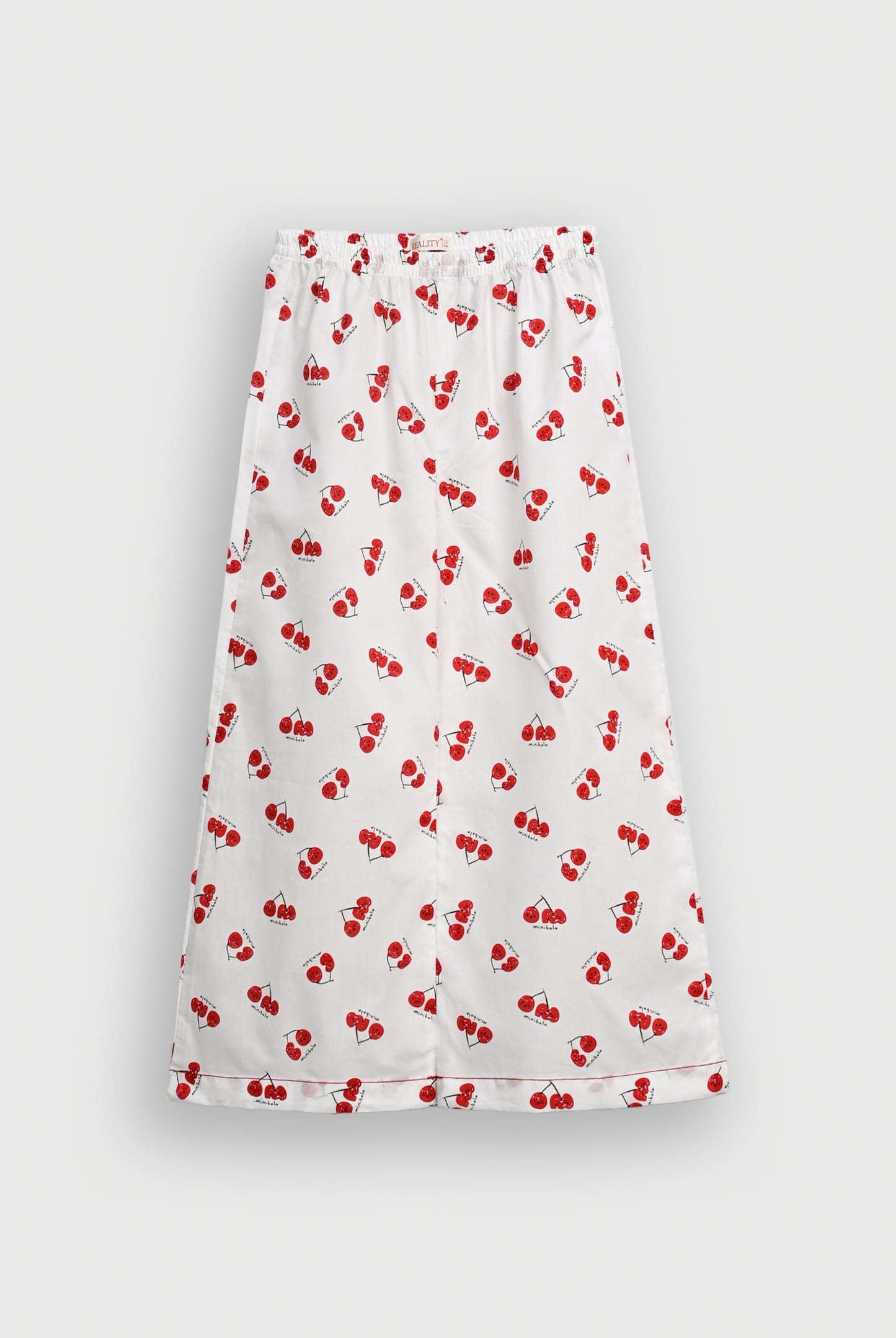 CHERRY MUSE WHITE CO-ORD SET