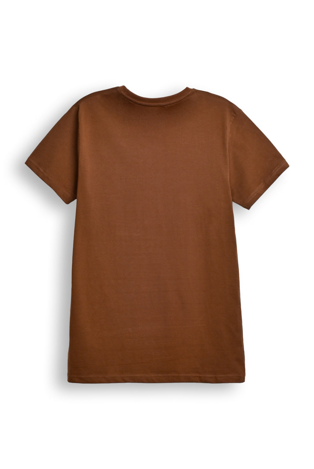 Men Brown T-Shirt – 'Respect: Search for the Best' Graphic Design Tee Reality