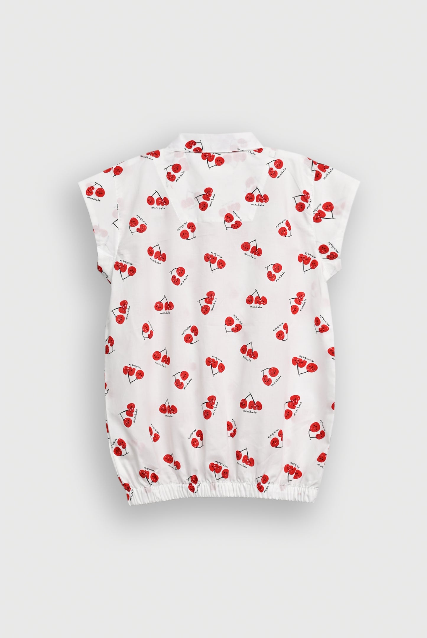 CHERRY MUSE WHITE CO-ORD SET