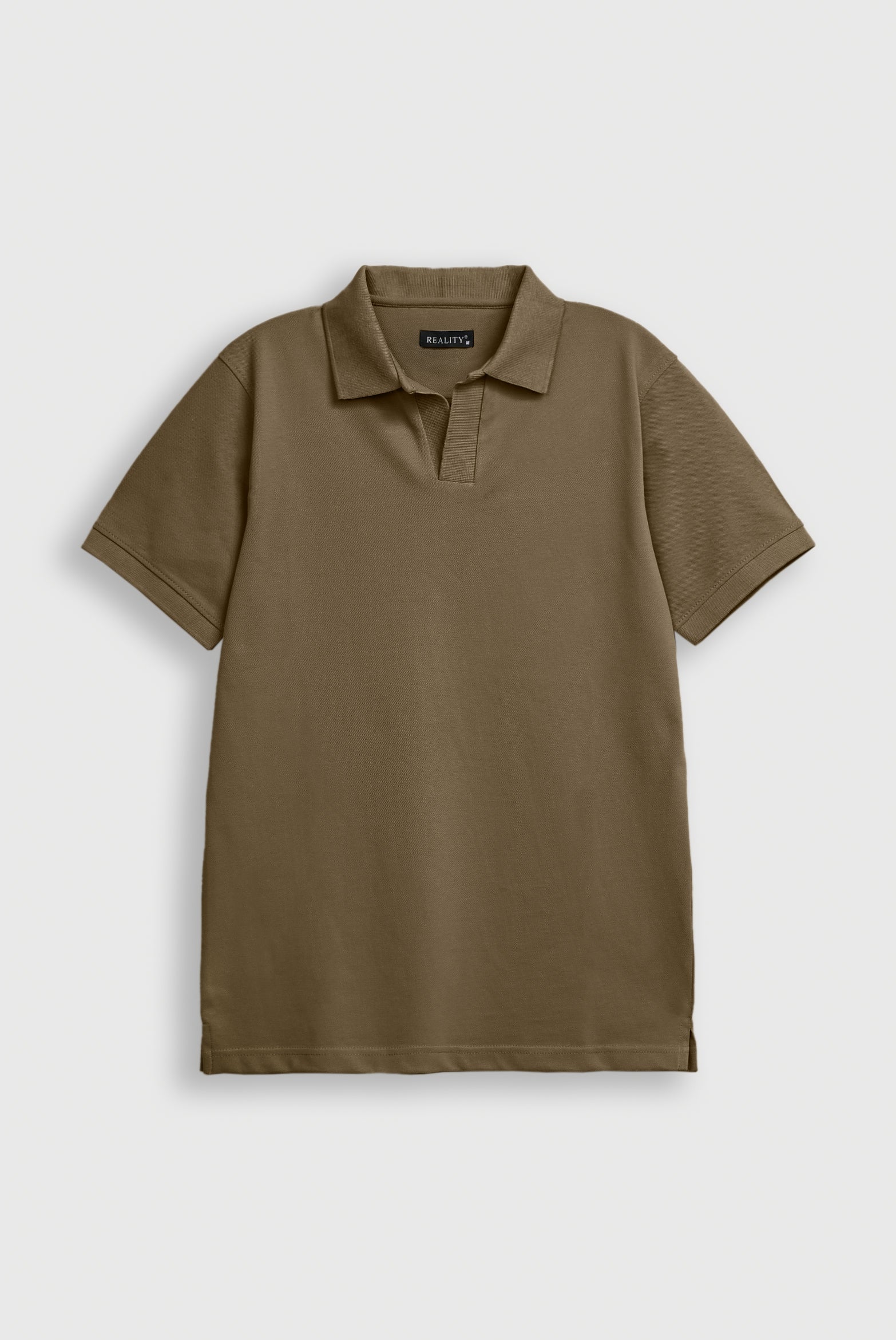 MEN OLIVE POLO