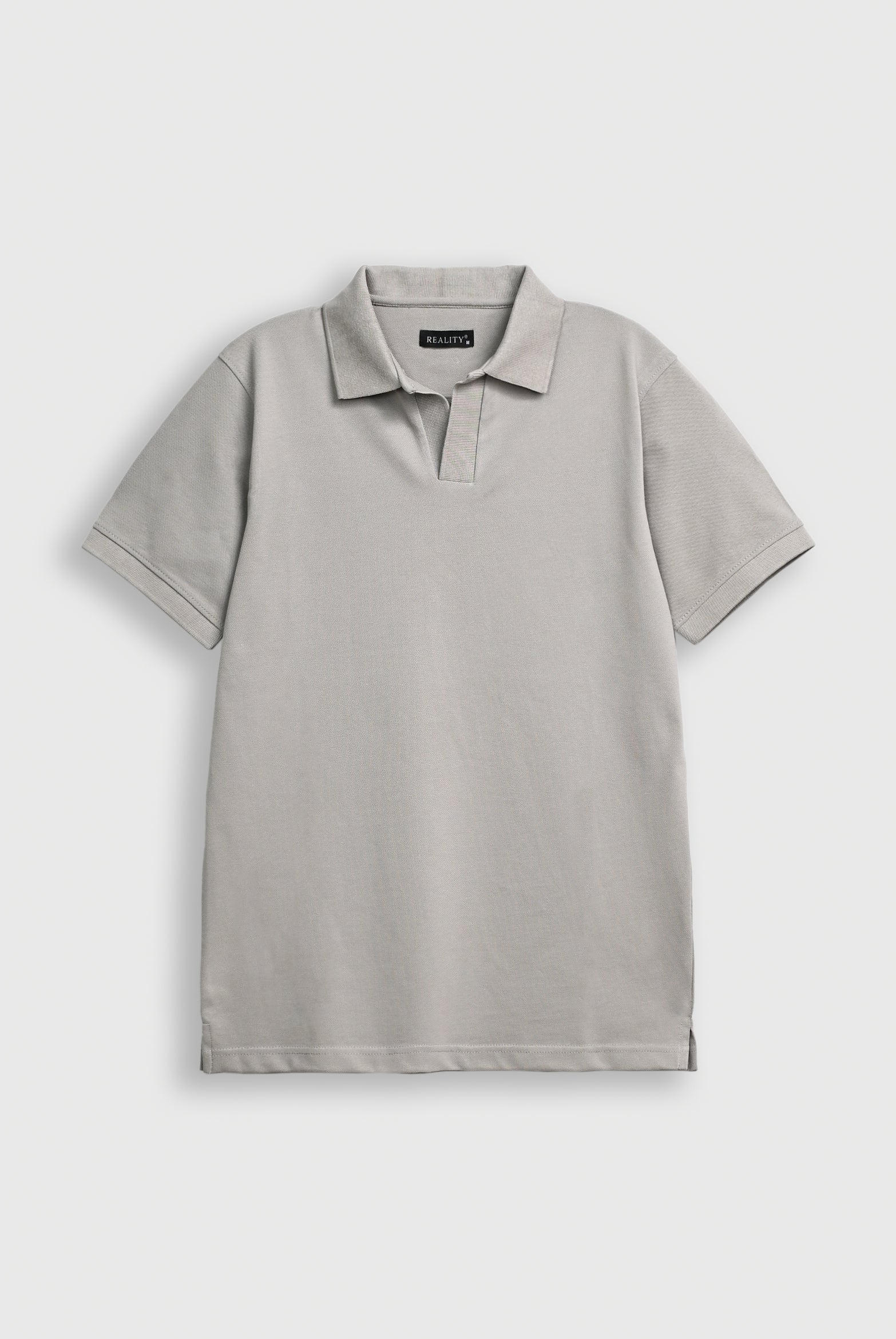MEN GRAY POLO