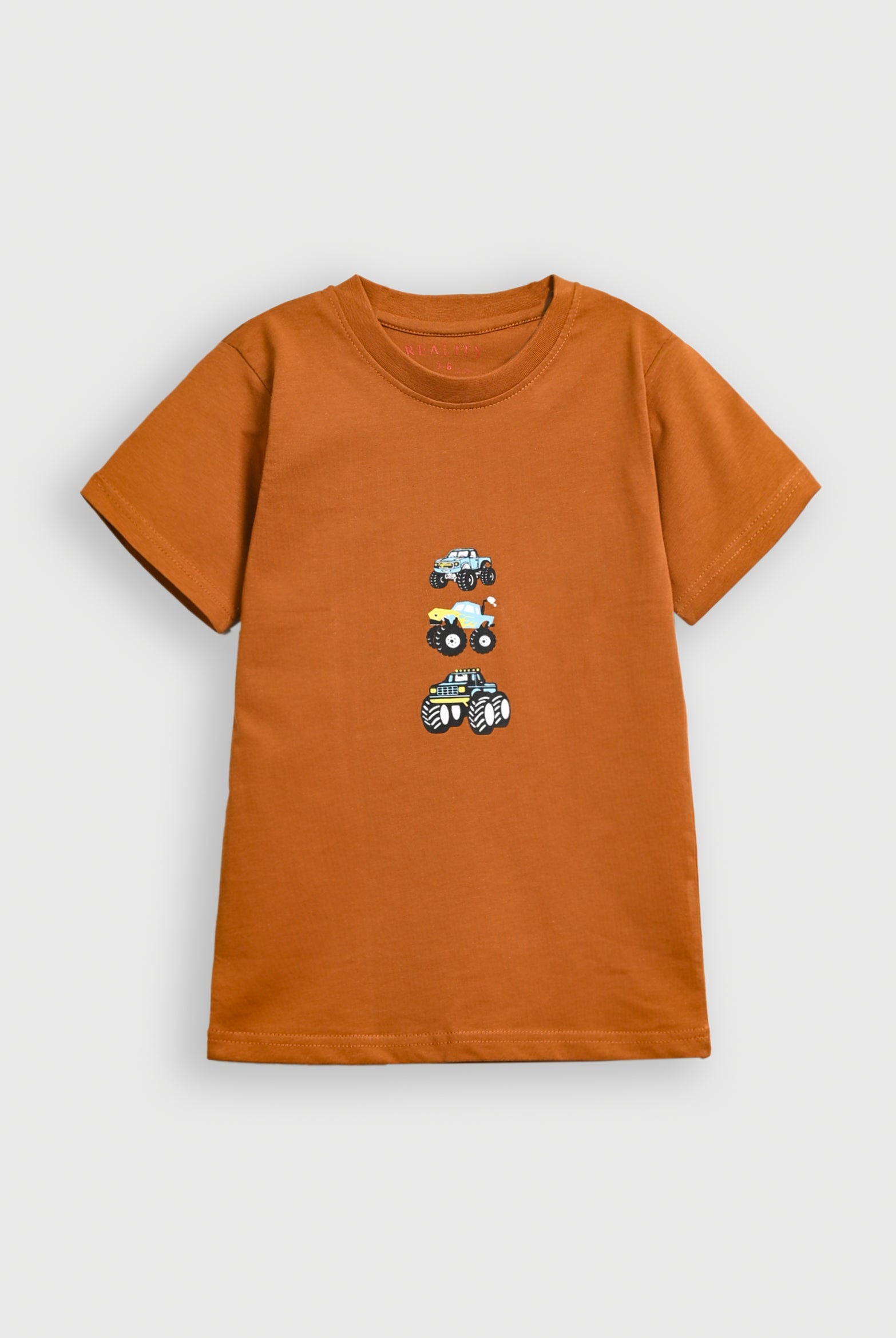 Boys BROWN T-SHIRT Reality