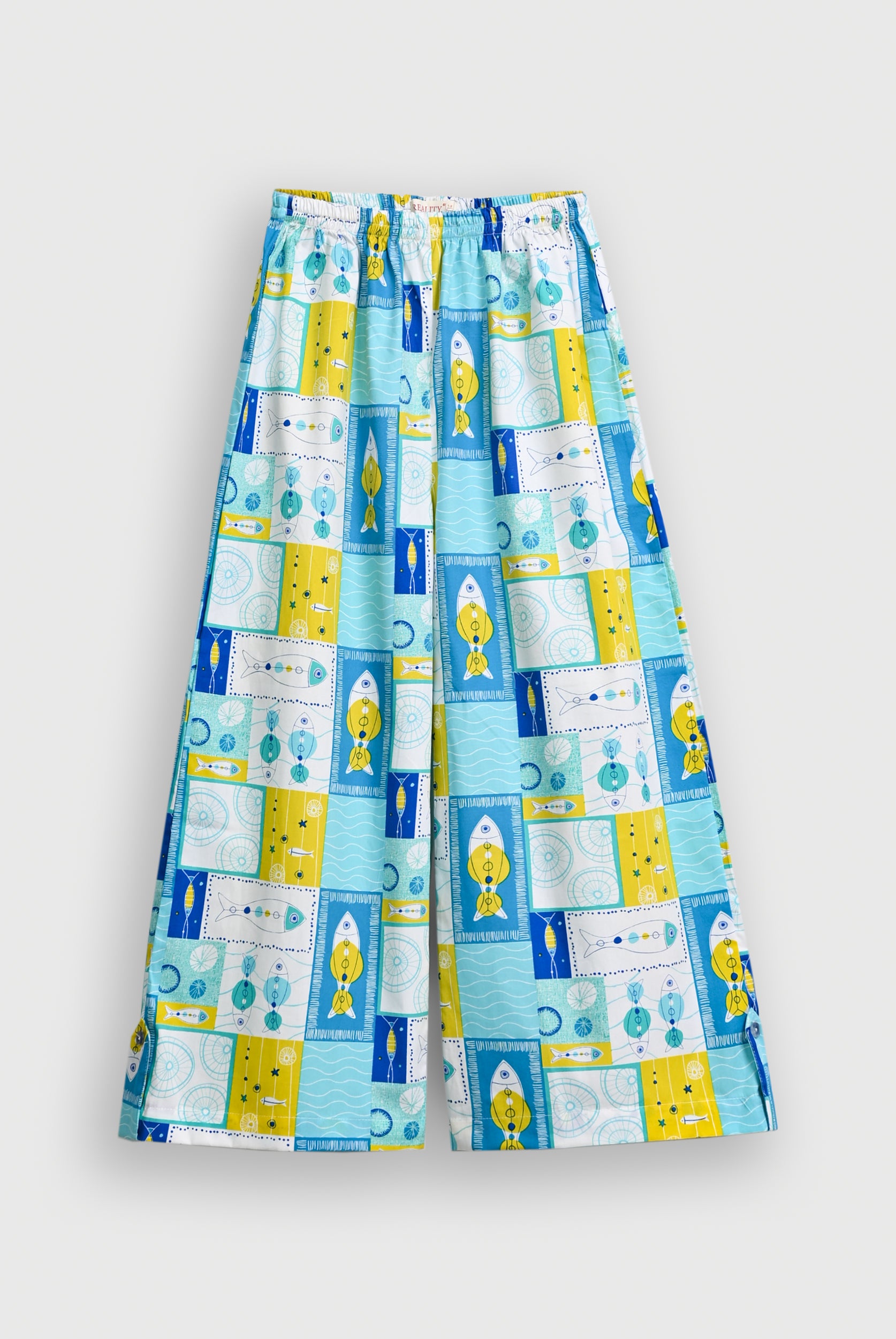 SCAR LET SCRIPT BLUE CO-ORD SET Reality