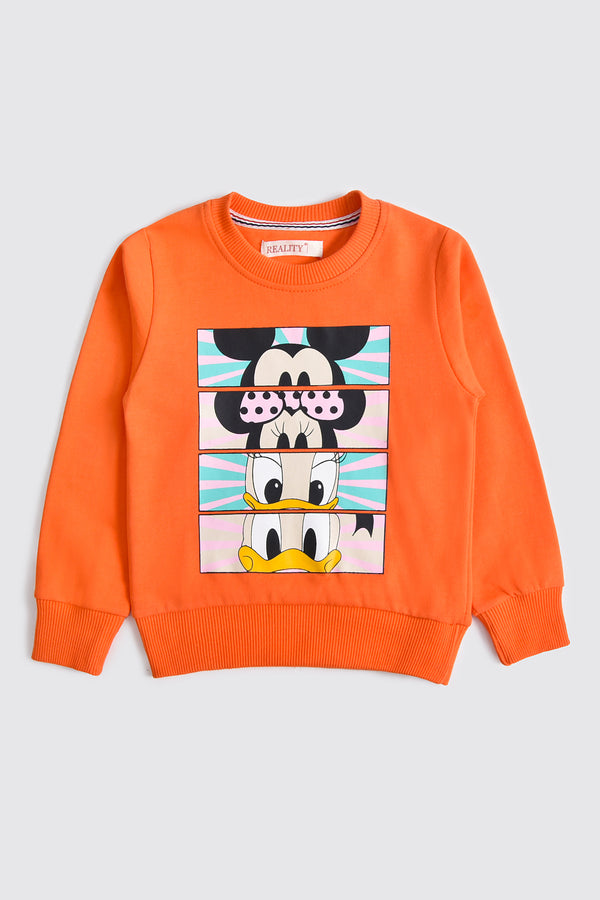 Cartoon Collage Sweatshirt