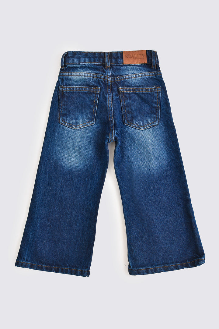 Embroidered Flapper Denim Reality