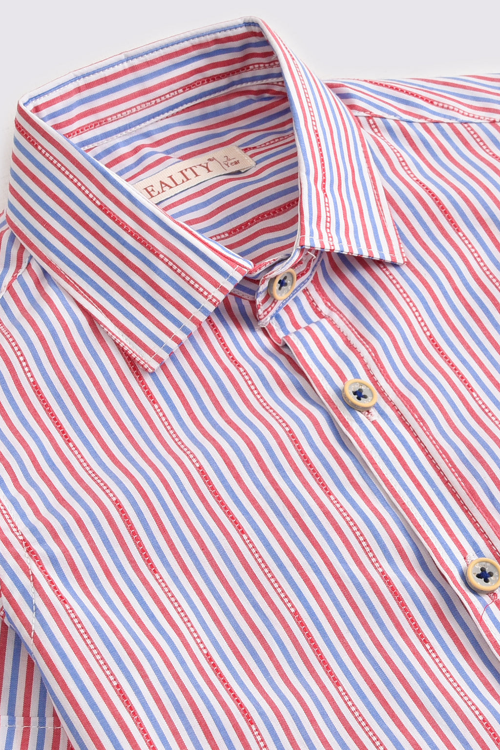 Striped Casual Shirt Reality
