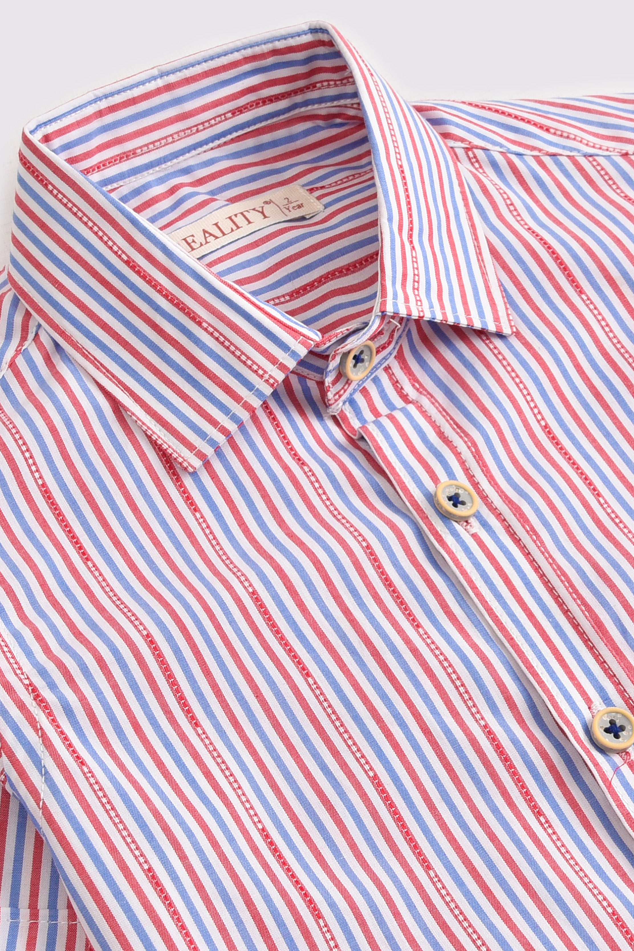 Striped Casual Shirt Reality